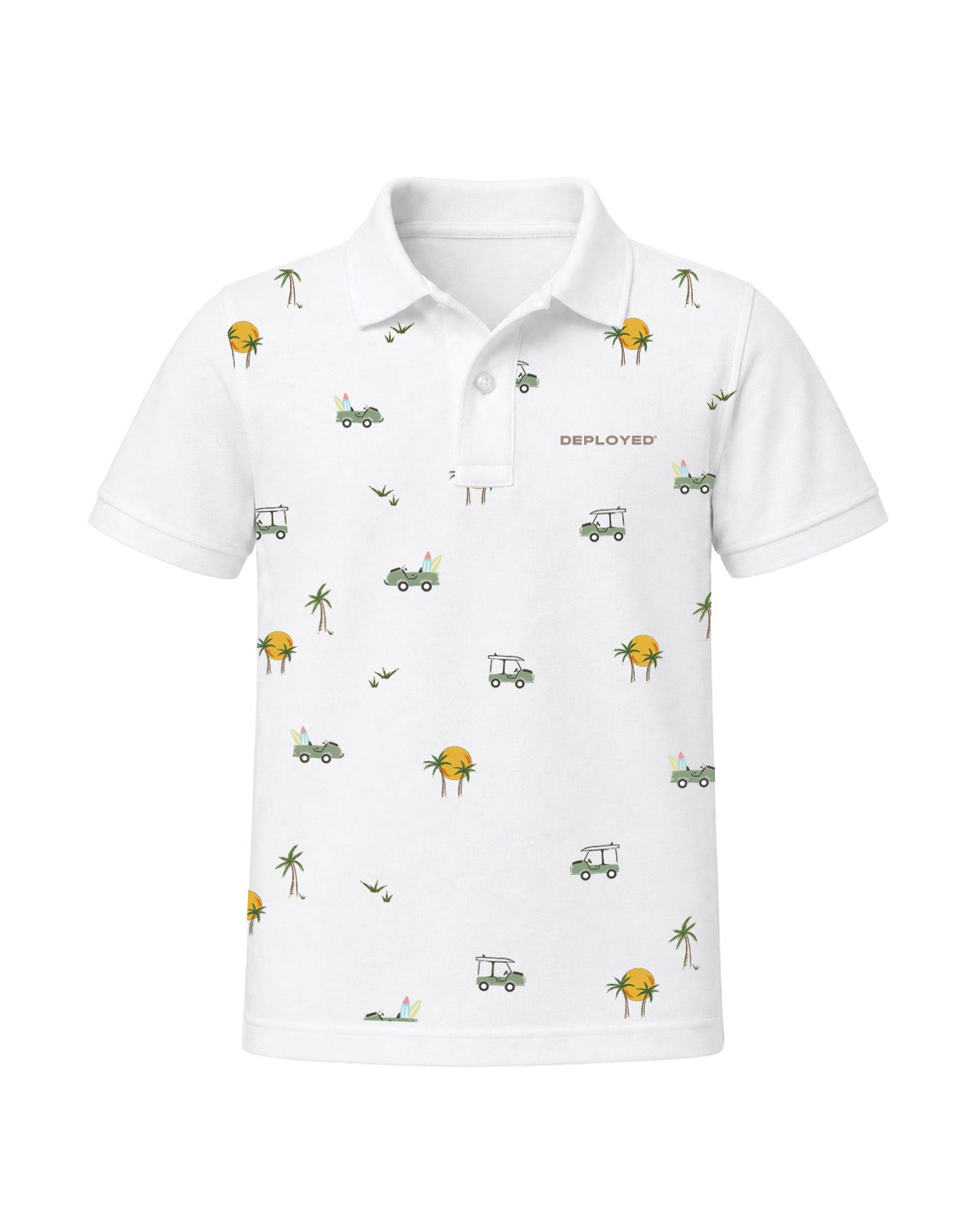 SUMMER VACATION KIDS POLO T-Shirt