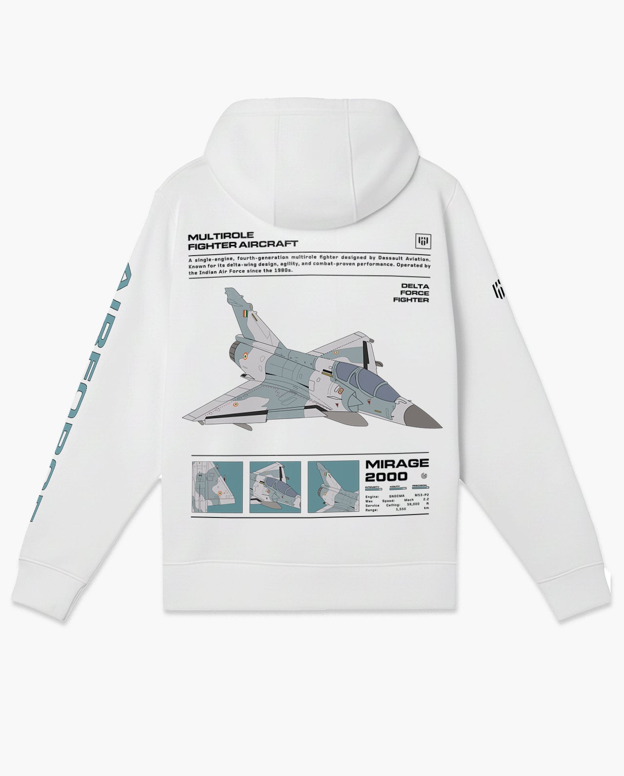Mirage 2000 Supremacy Zipper Hoodie