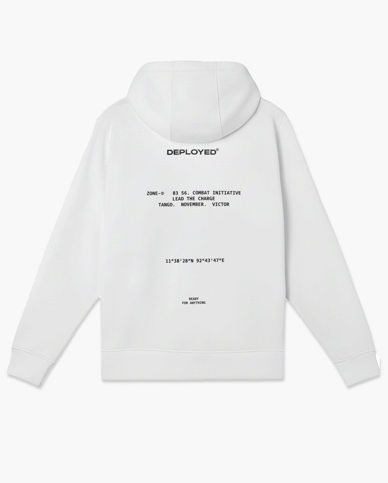 Army Unit Zipper Hoodie