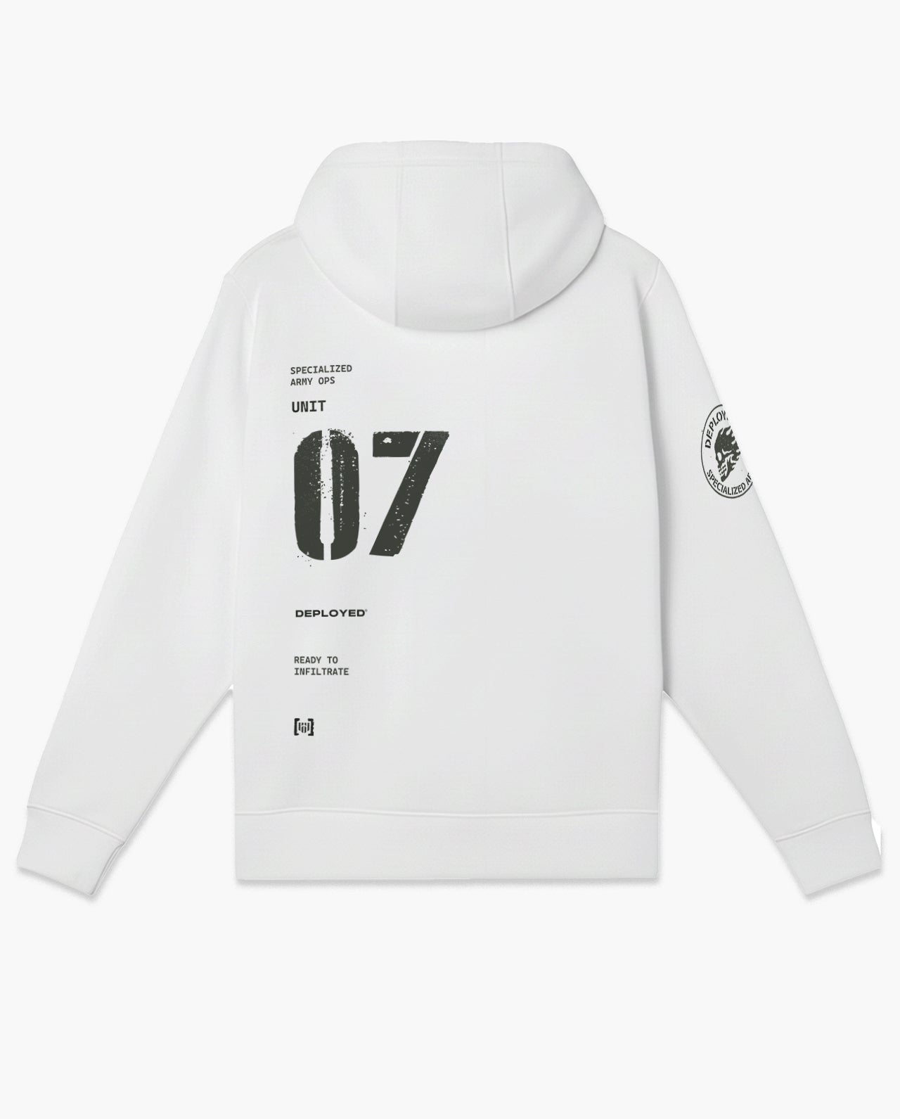Deployed Army Unit-07 Zipper Hoodie
