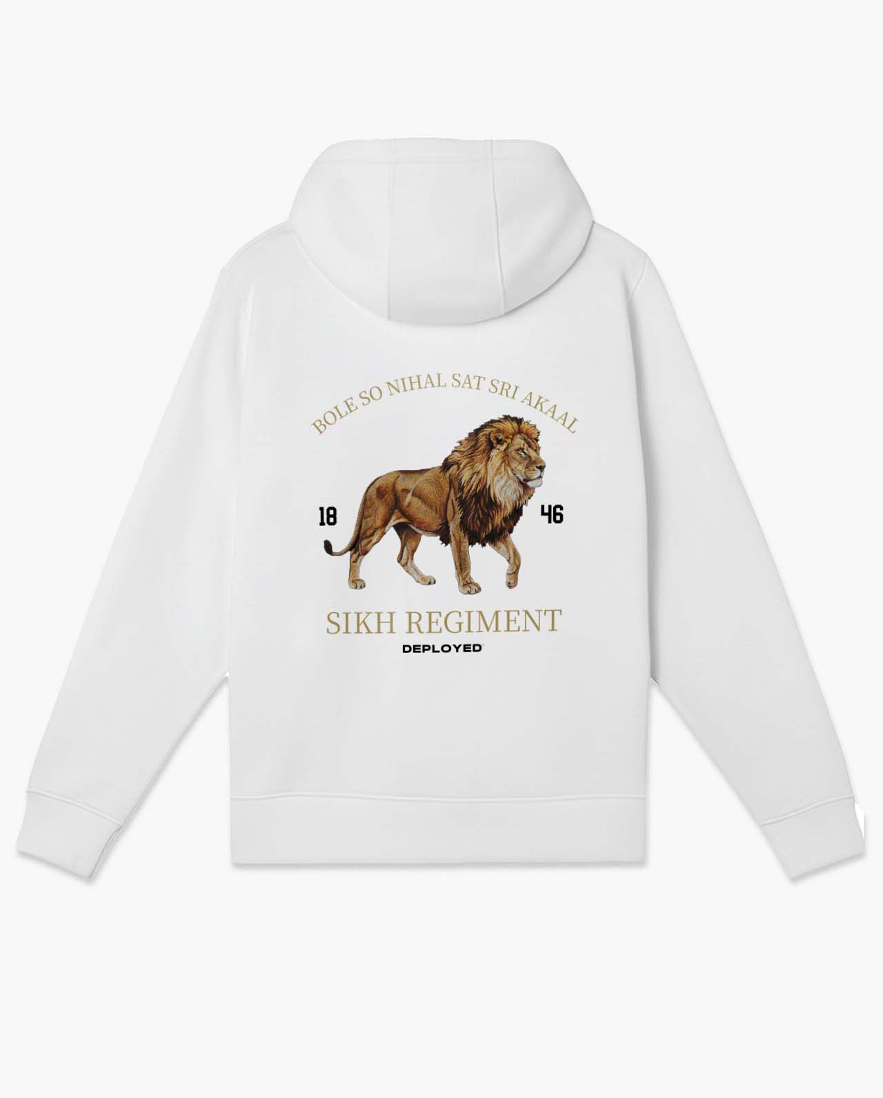 Sikh Regt Zipper Hoodie