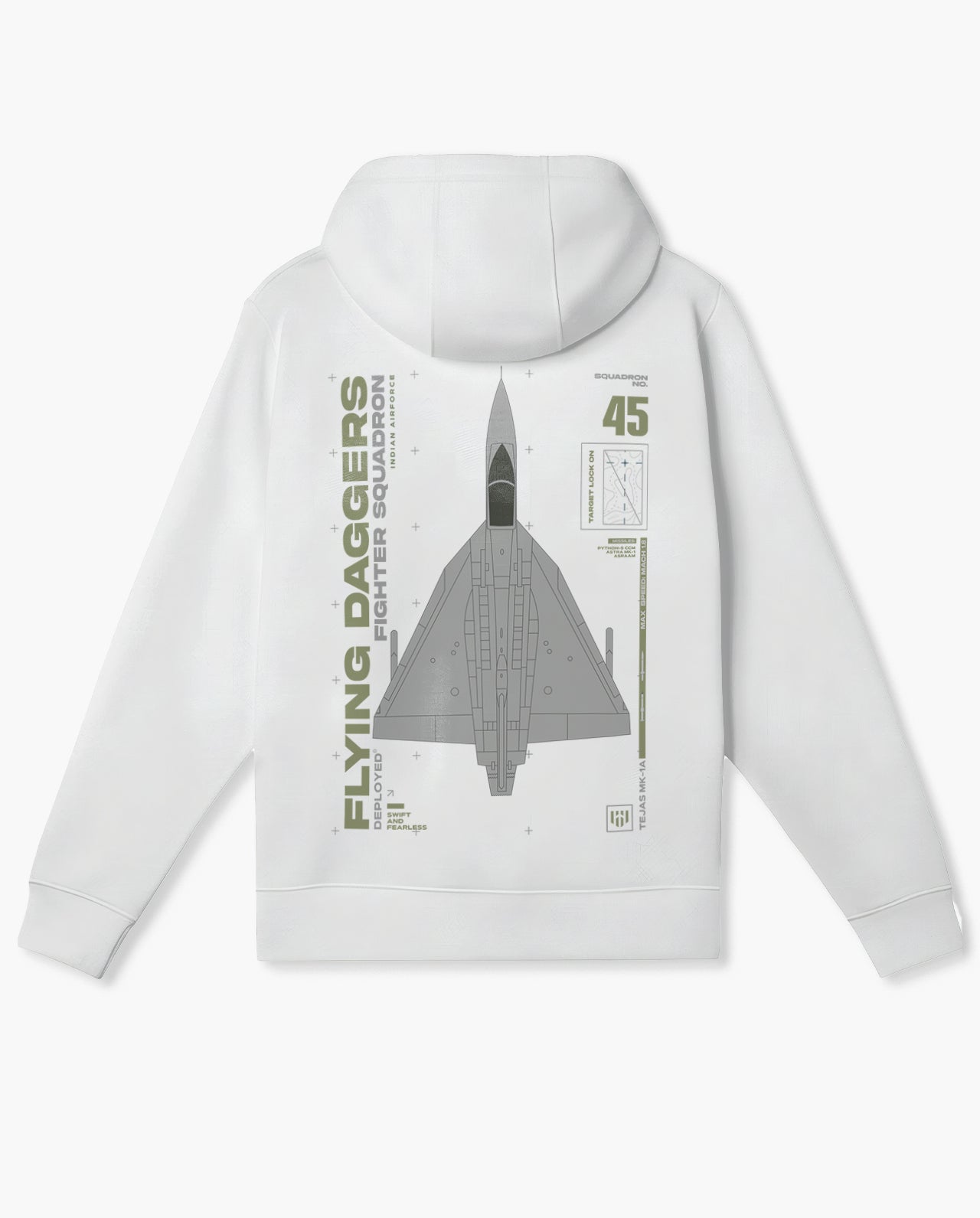 Sqdn.45 Legacy-Tejas Snow Soft Premium Hoodie