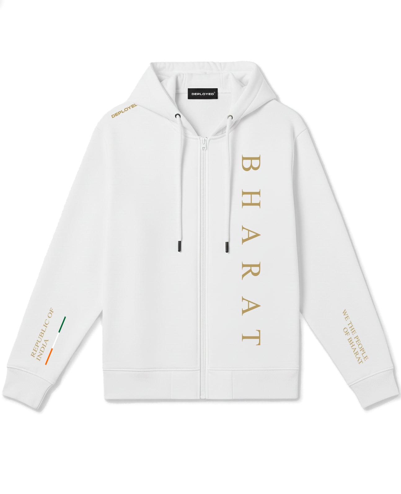 Bharat Spirit Zipper Hoodie