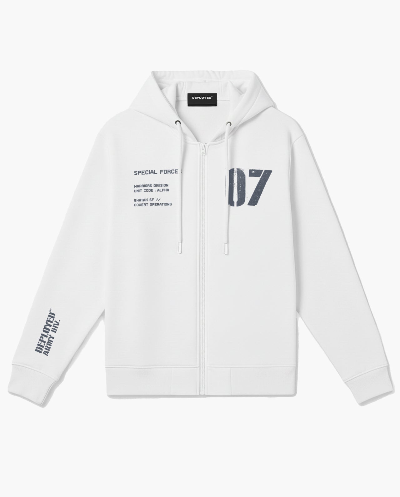 Deployed 07 Sf Zipper Hoodie