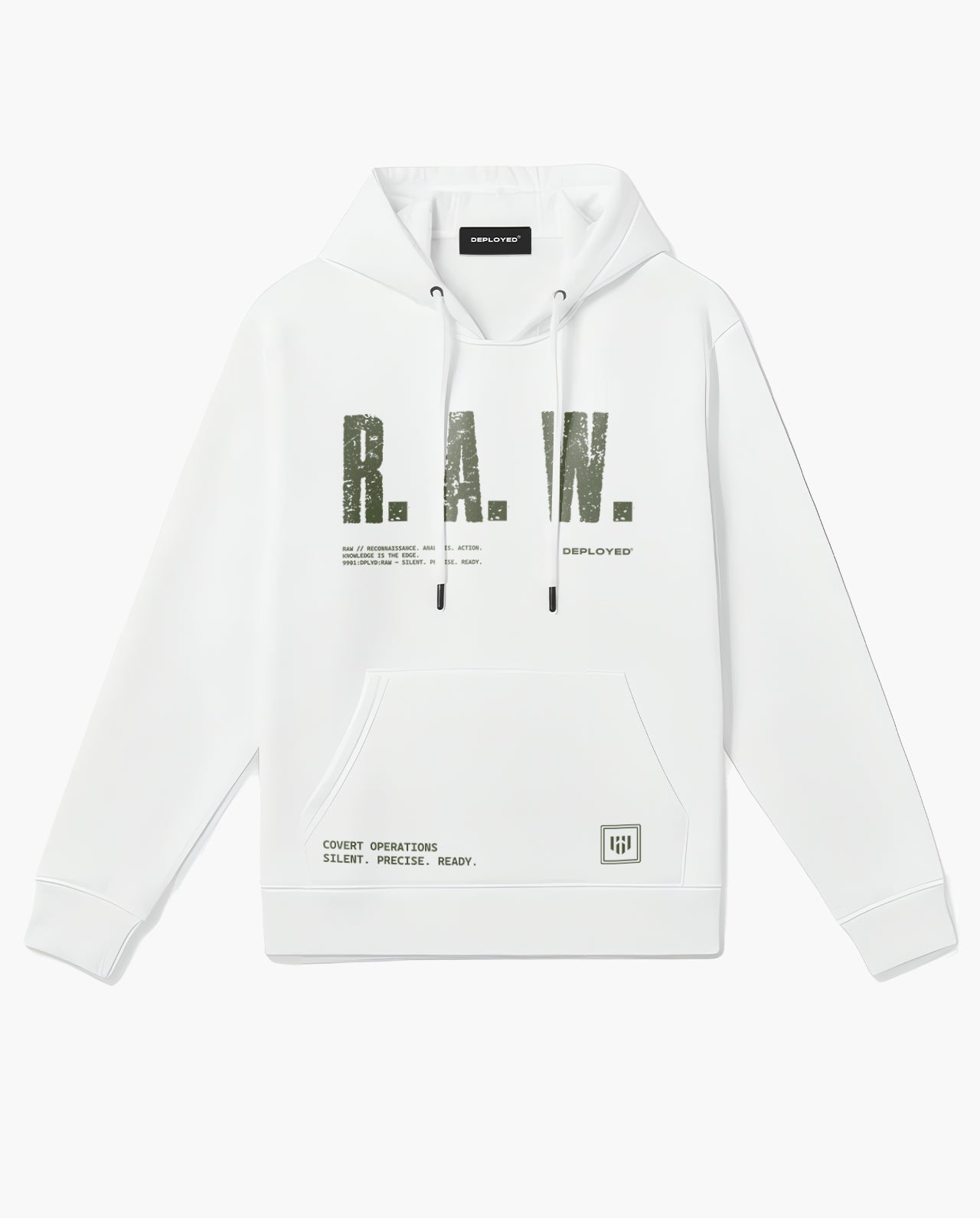 R.A.W. Deployed Snow Soft Premium Hoodie