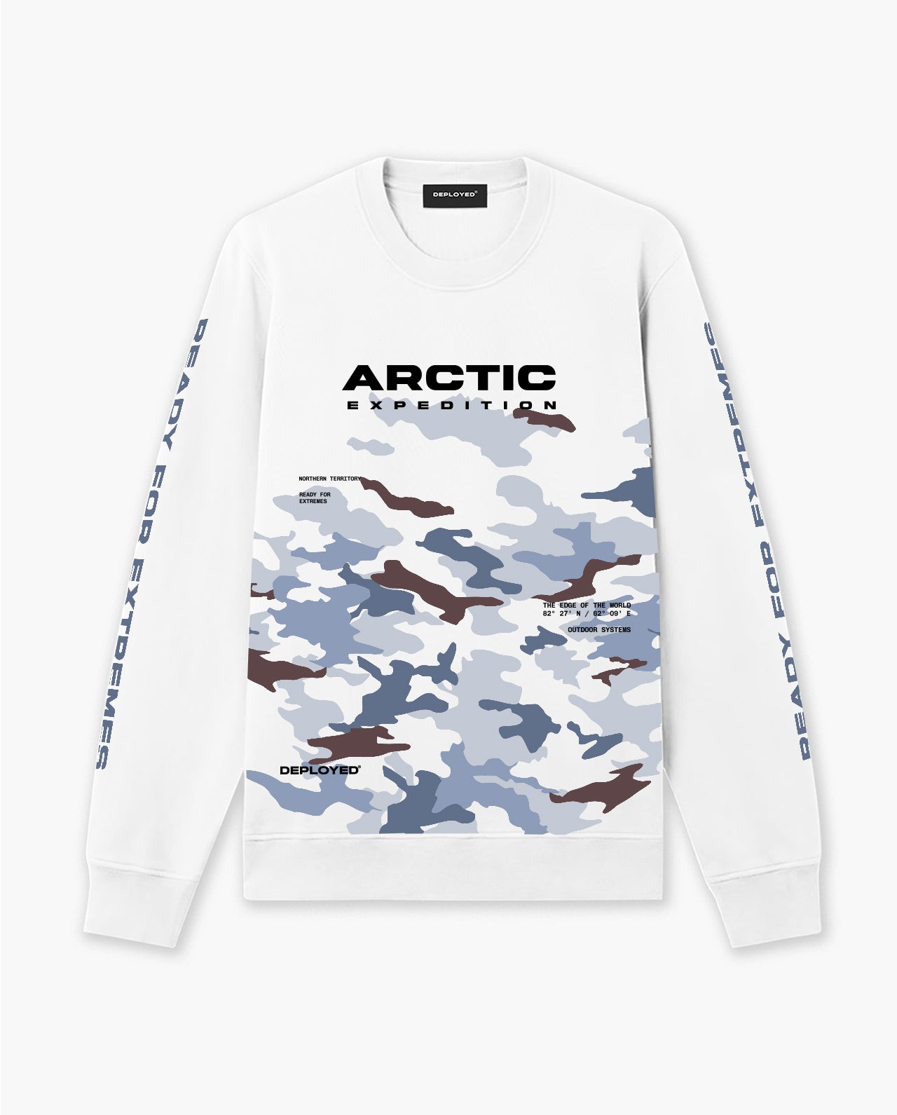 Arctic Expedition Camo Lightweight Premium Sweatshirt