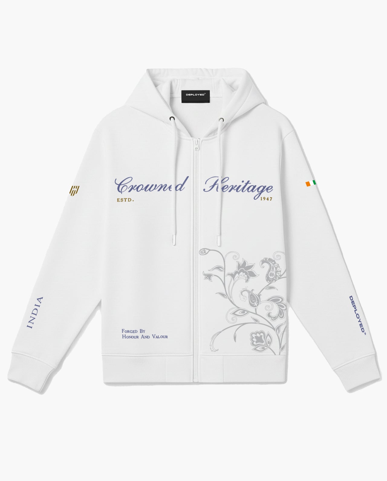 Crowned Heritage Zipper Hoodie