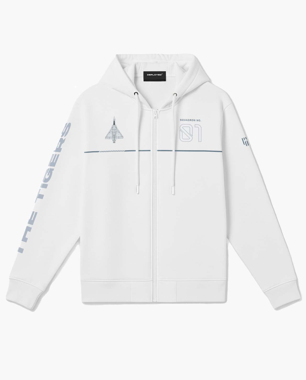 The Tigers Sqdn Zipper Hoodie