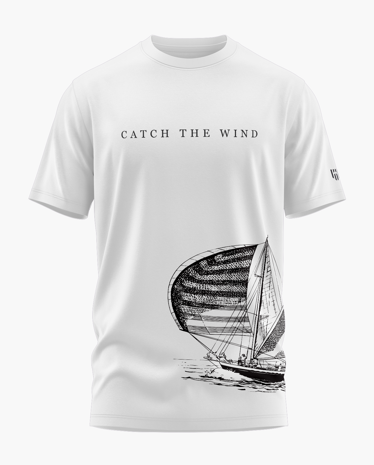 CATCH THE WIND Signature LuxeSoft Cotton T-Shirt  - CS