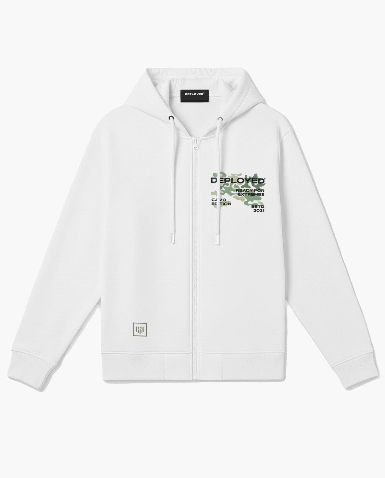 SR Camo 005 Zipper Hoodie