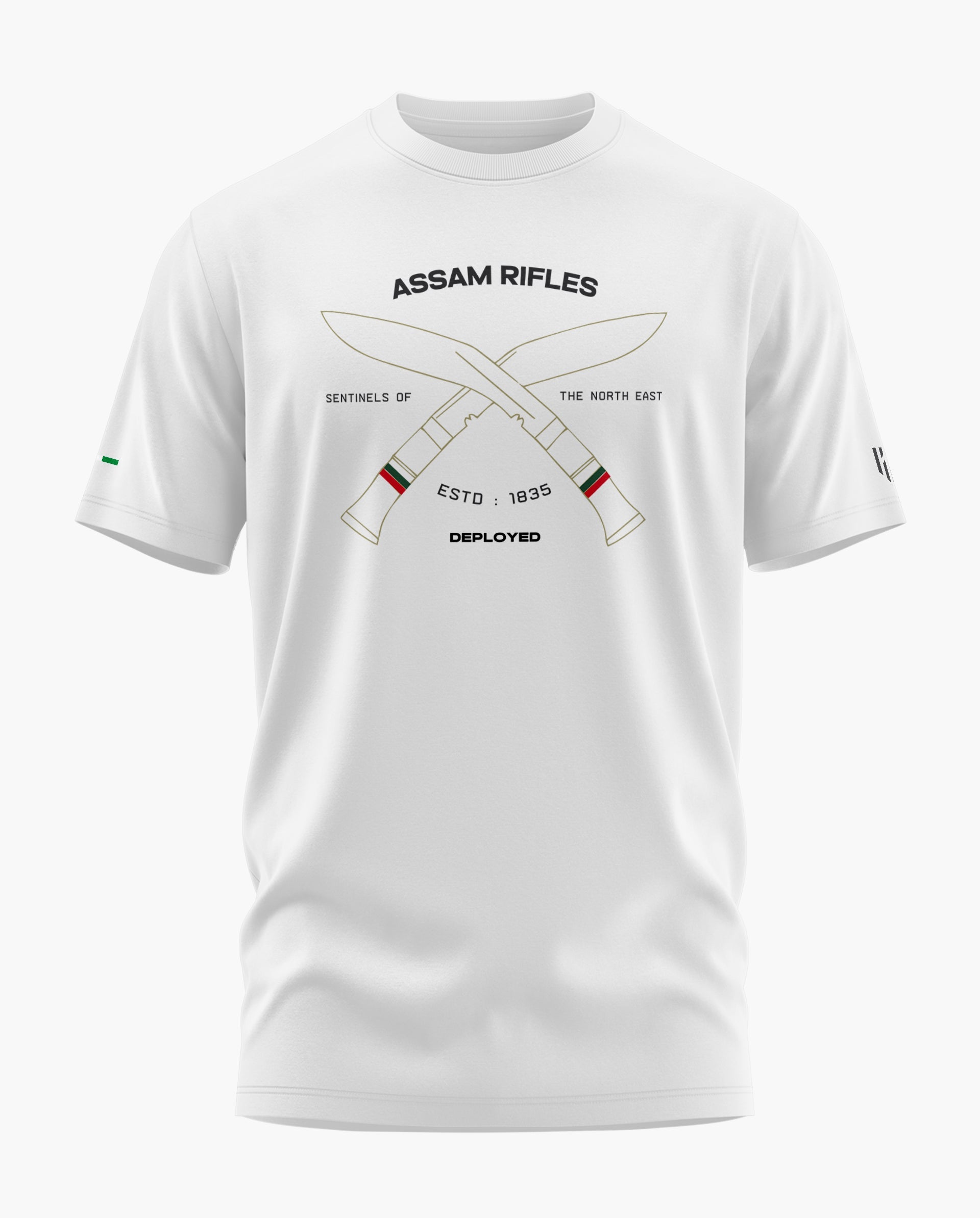 Assam Rifles Prestige Signature LuxeSoft Cotton T-Shirt  - CS