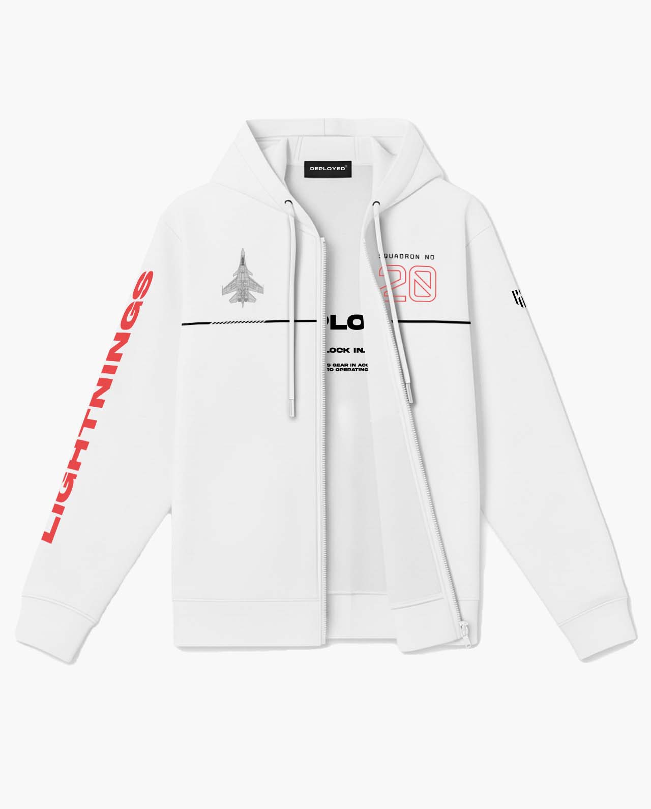 Lightnings Sqdn Zipper Hoodie