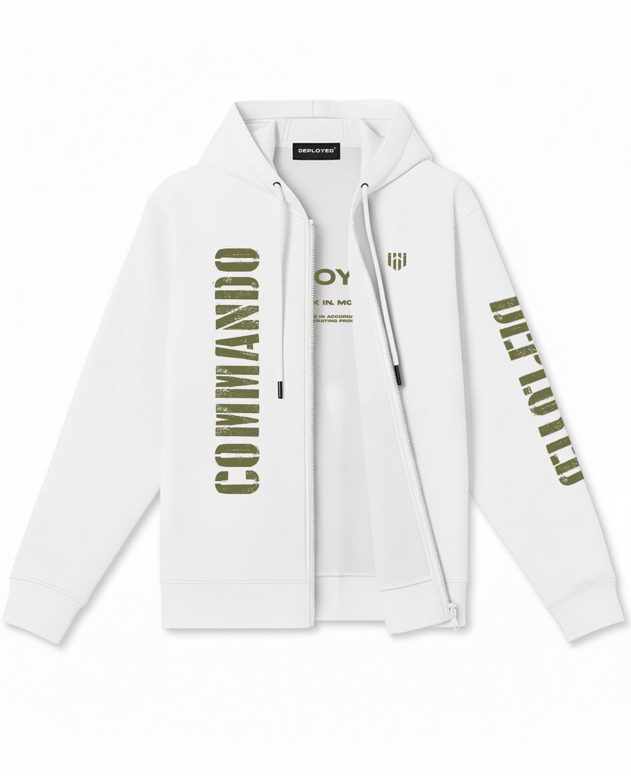 Commando Unit Zipper Hoodie