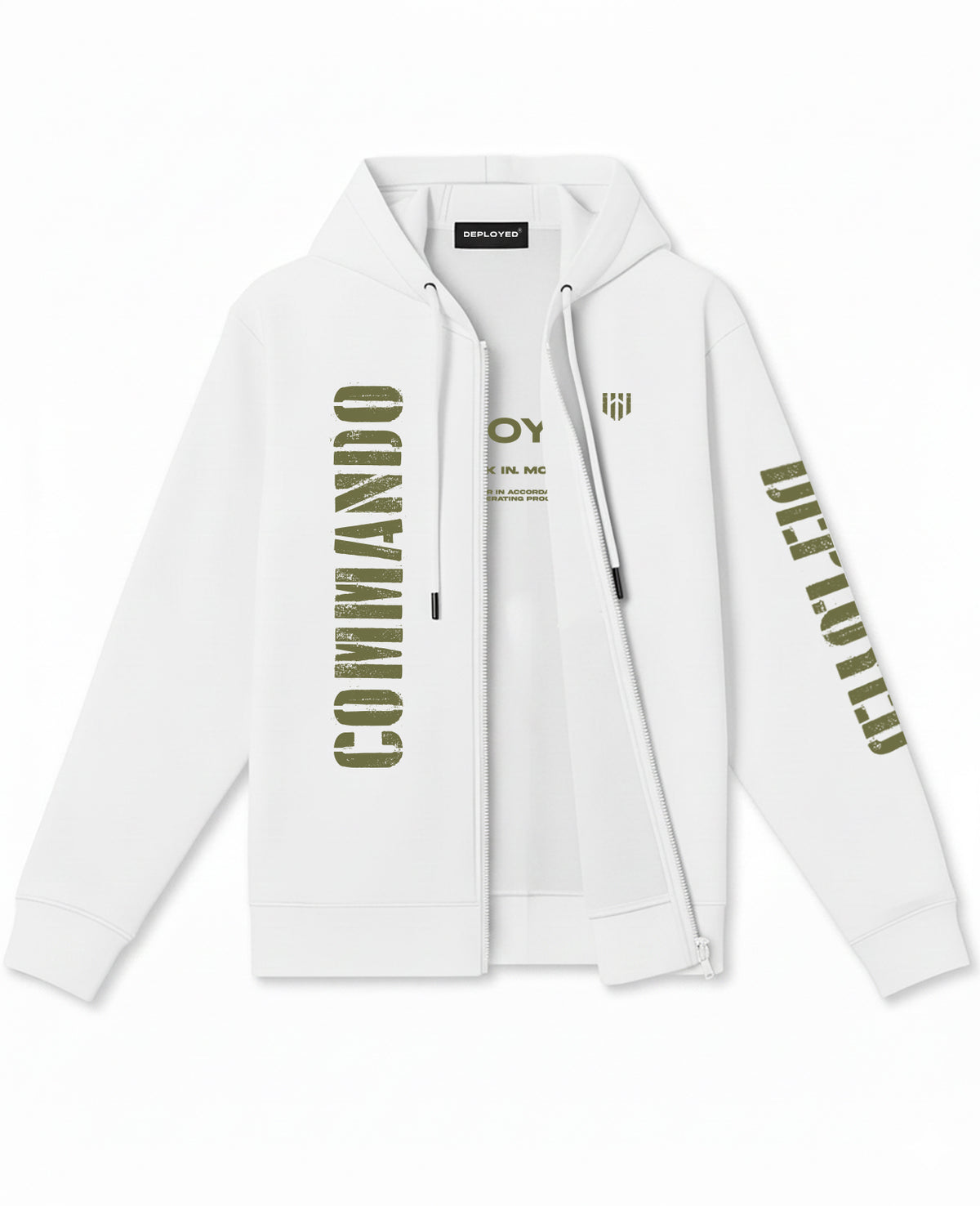 Commando Unit Zipper Hoodie Ecxlusive at Deployed