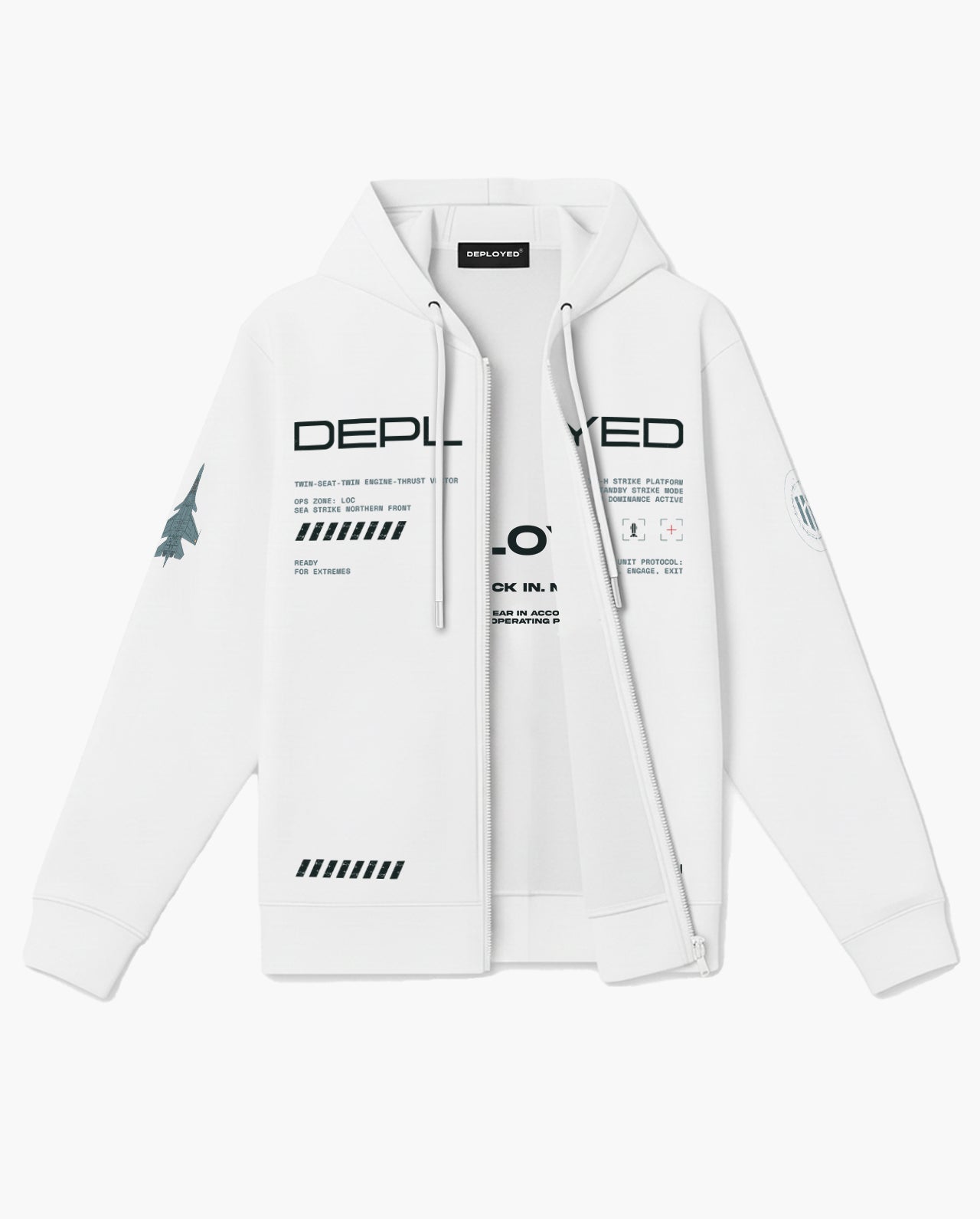 The Mighty Flanker Zipper Hoodie