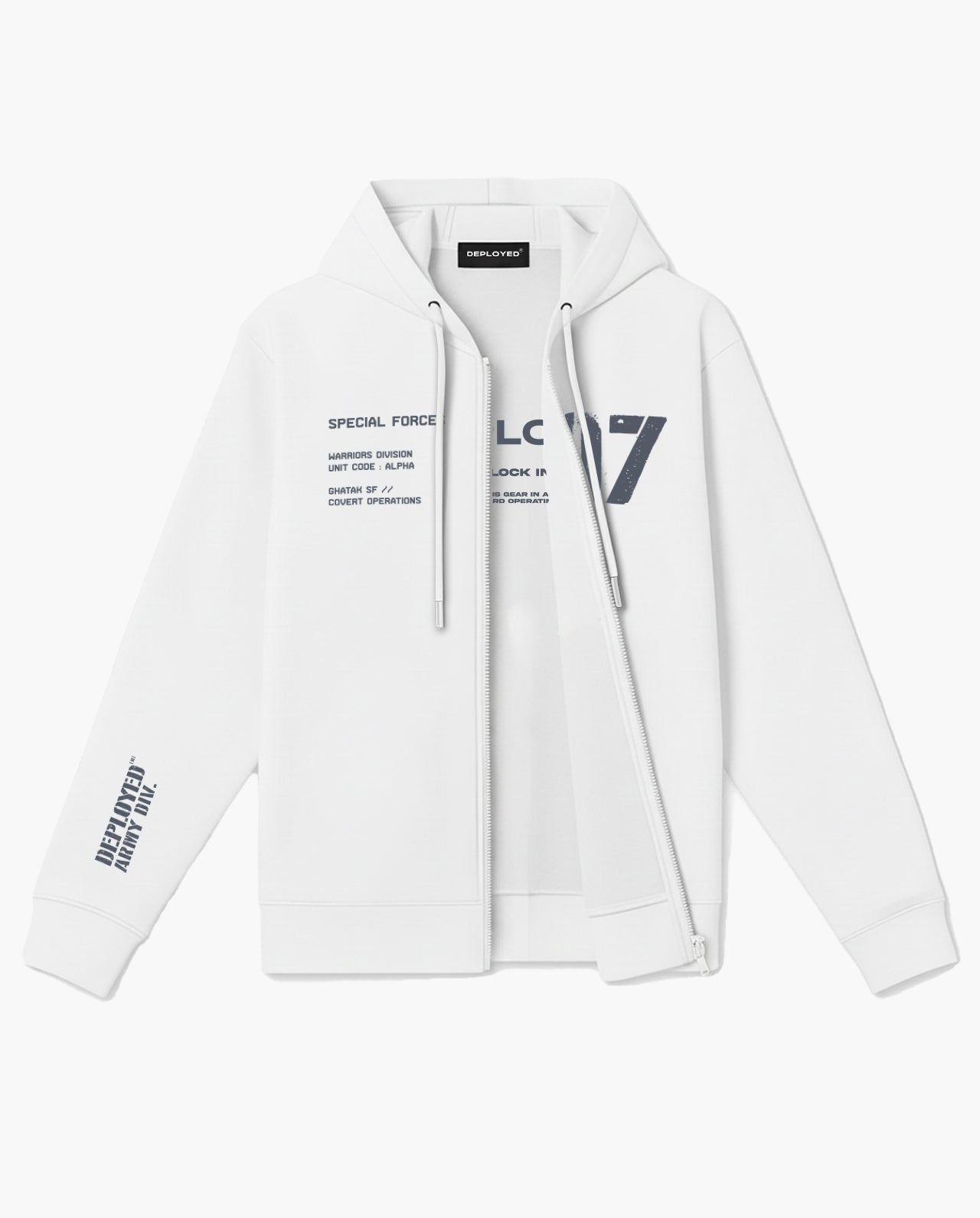 Deployed 07 Sf Zipper Hoodie