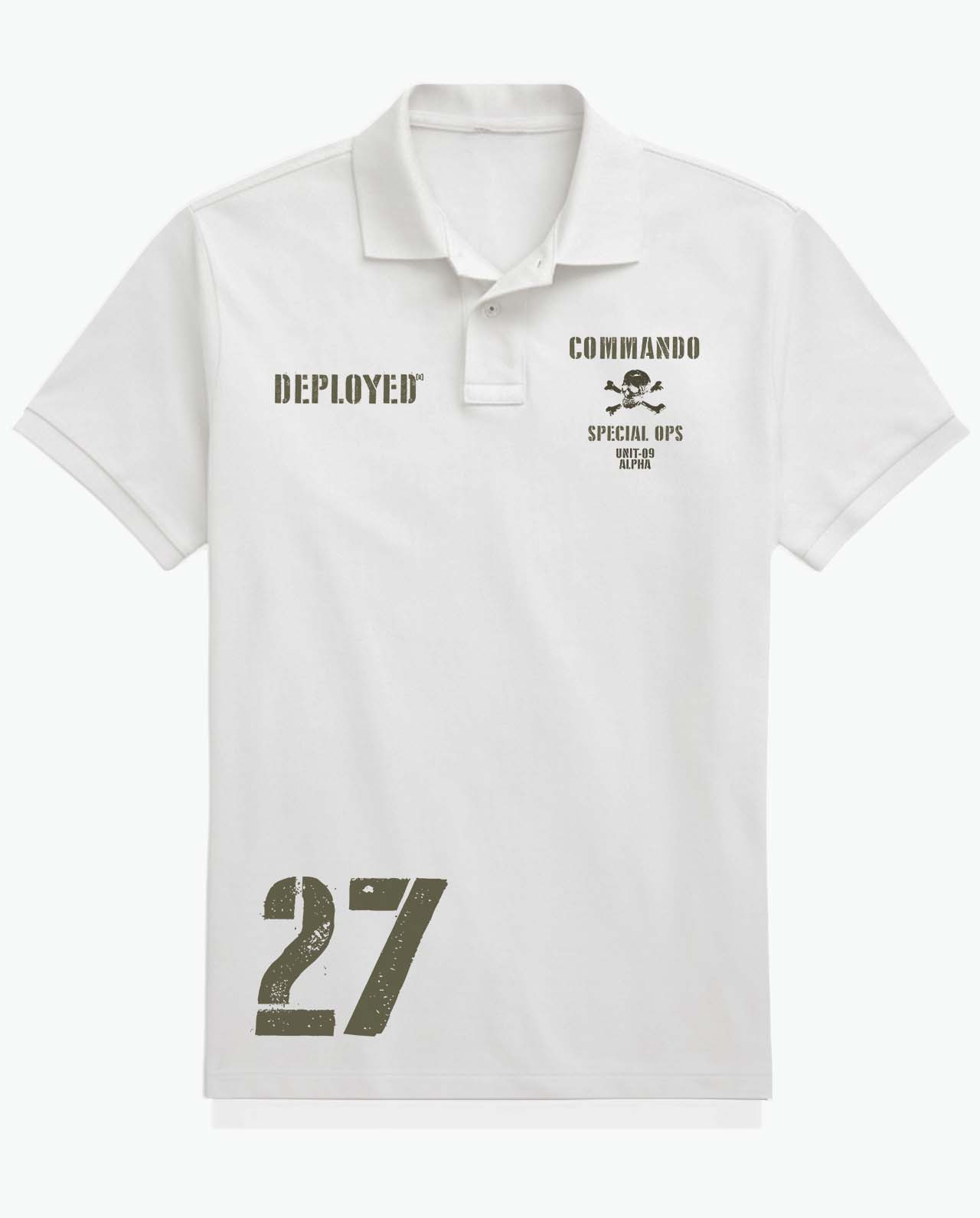 Commando Unit 27 Polo T-Shirt