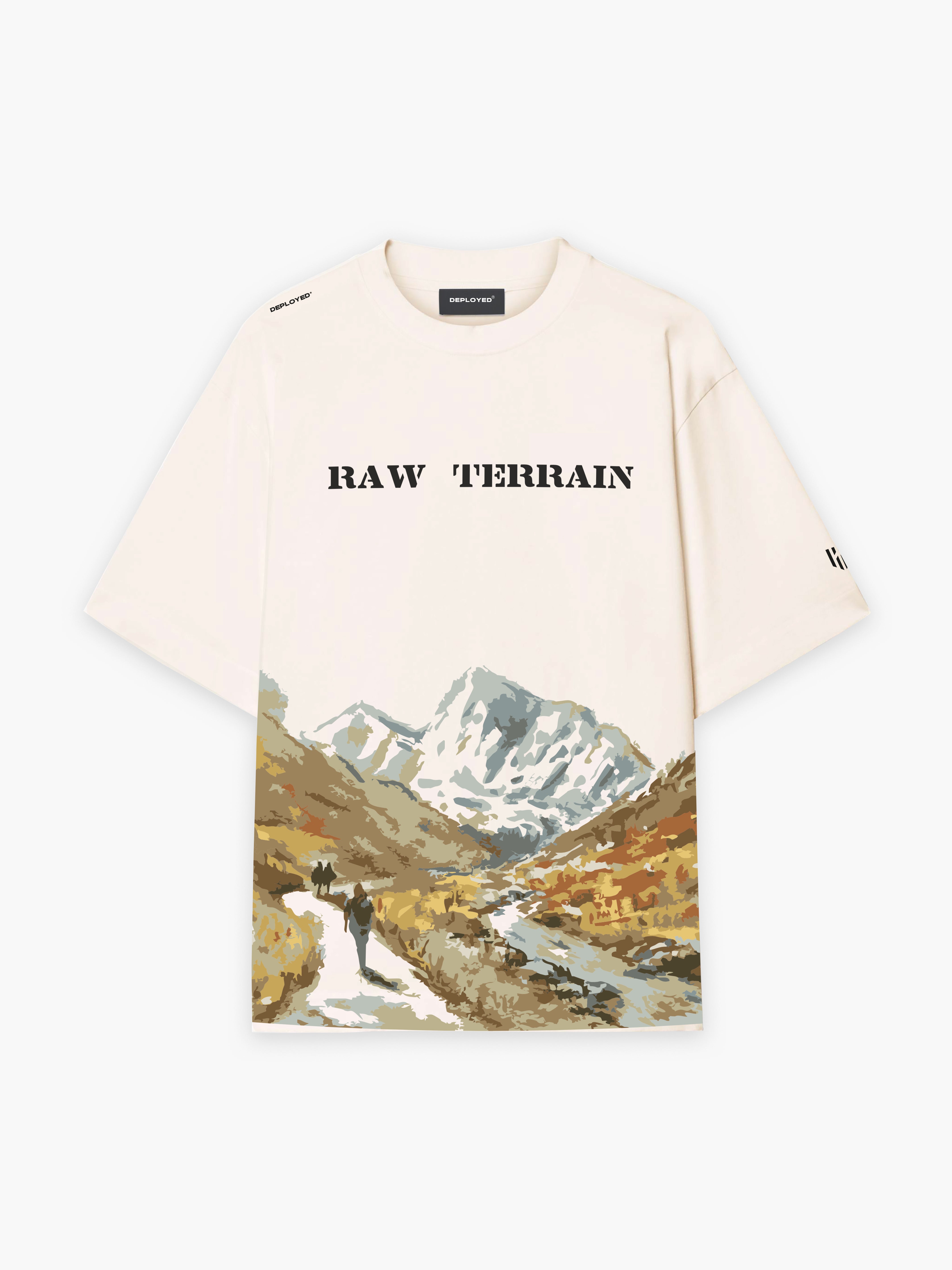 Raw Terrain Oversized T-Shirt
