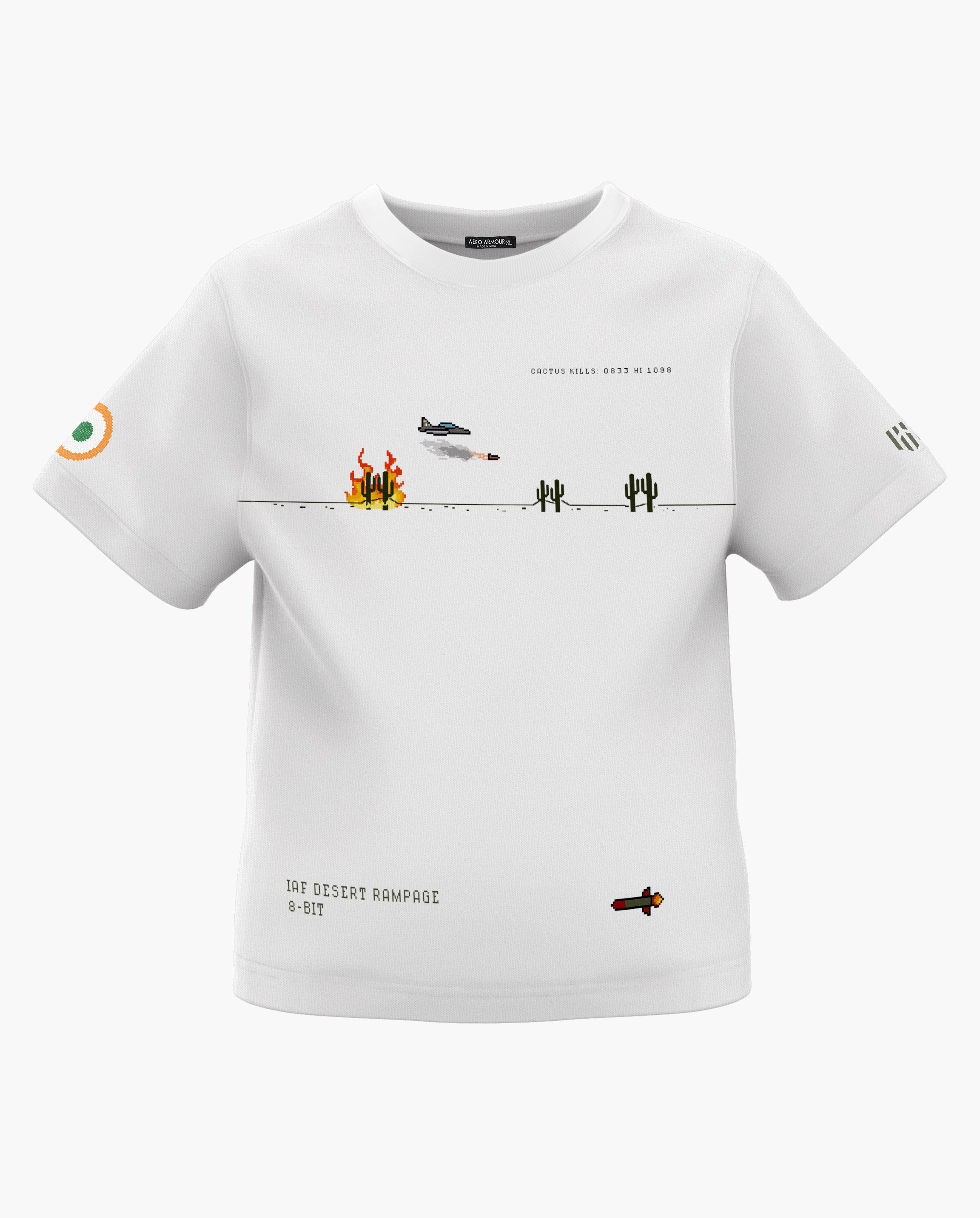IAF Desert Warrior 8-Bit Kids T-Shirt