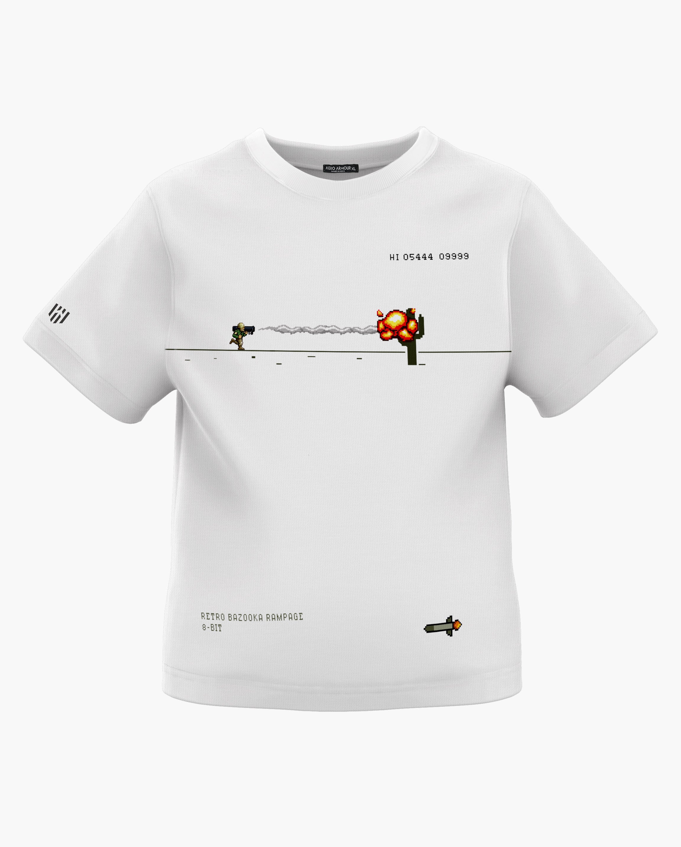 Retro Bazooka 8-Bit Kids T-Shirt