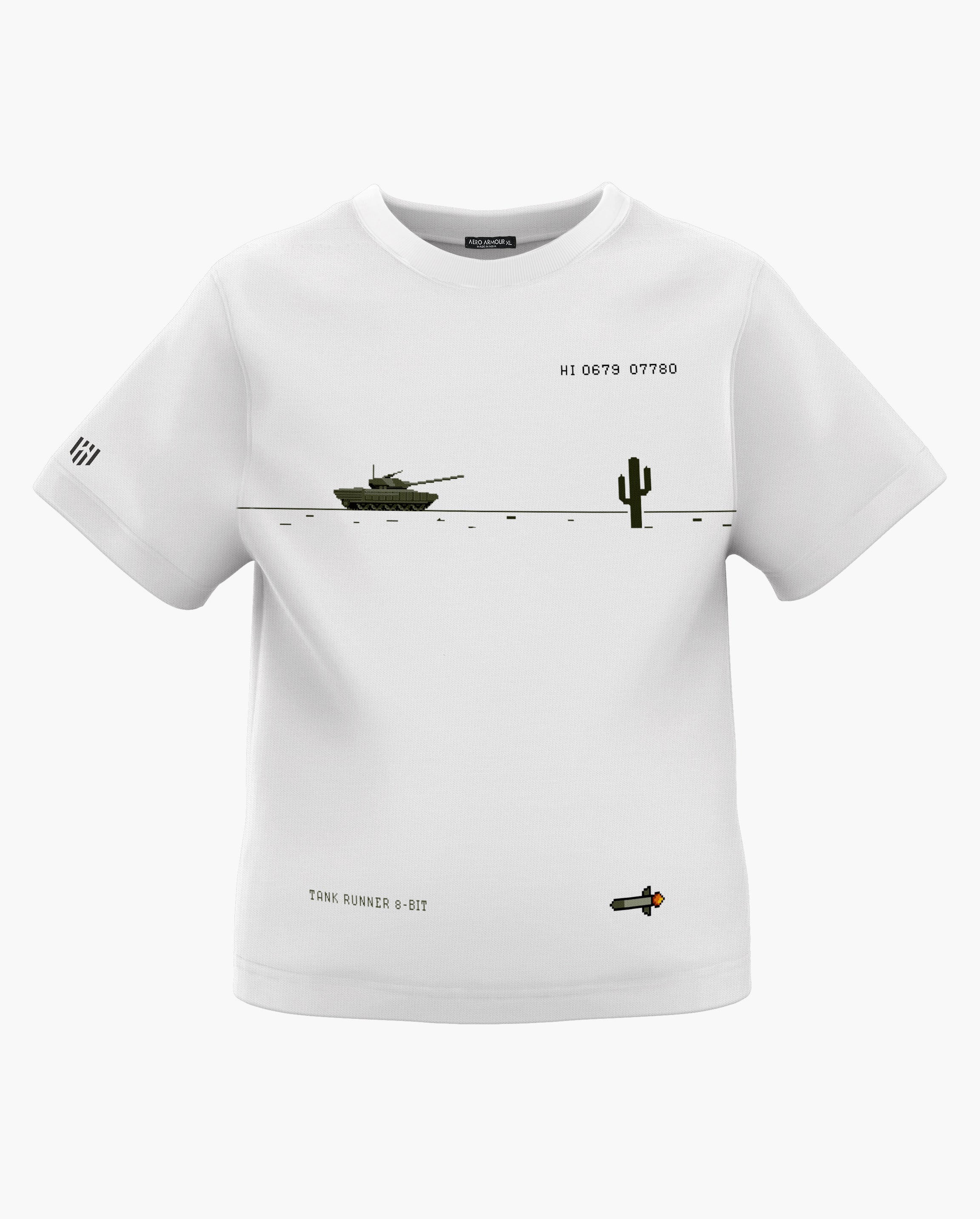 Tank Runner 8-Bit Kids T-Shirt