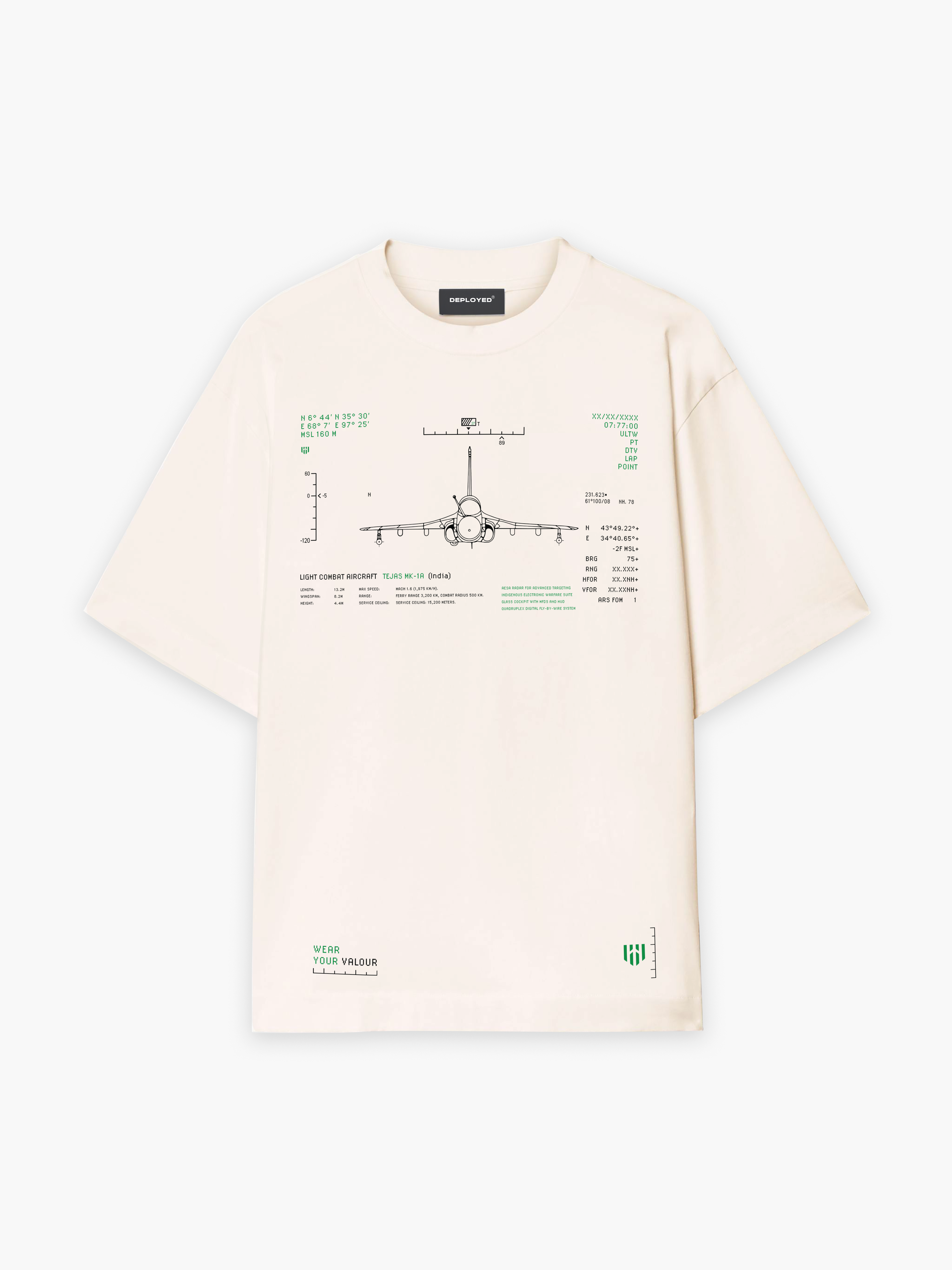 TEJAS MK1-A PFD Oversized T-Shirt
