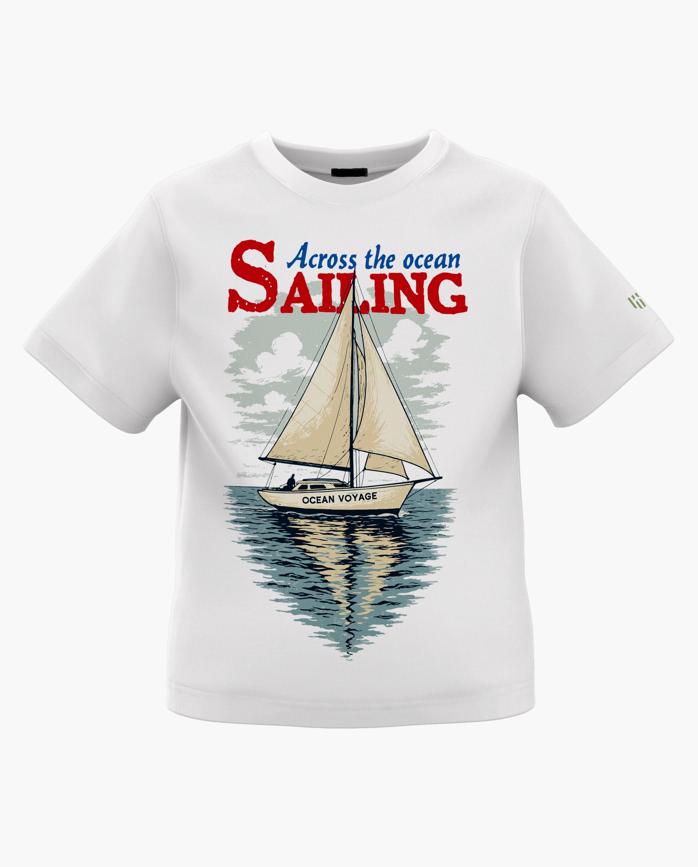 Sailing Across The Ocean Kids T-Shirt