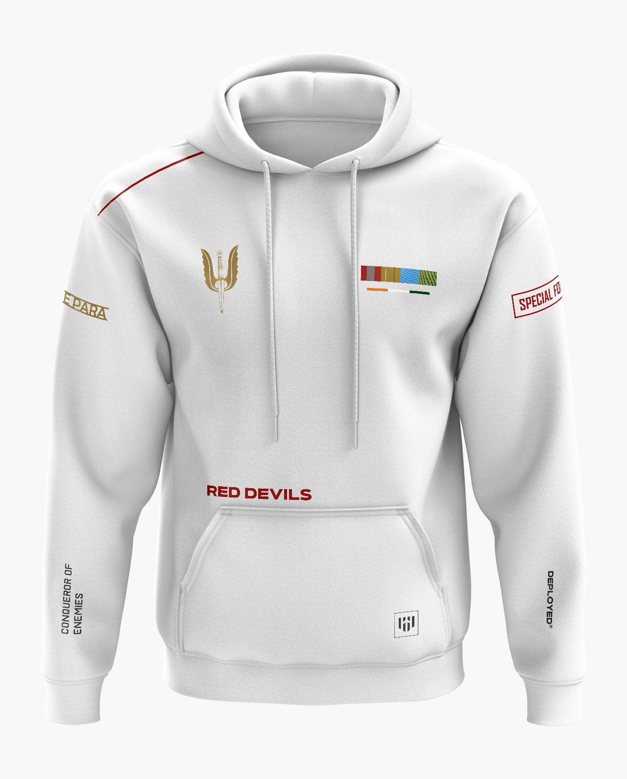 Para Sf Red Devil Hoodie