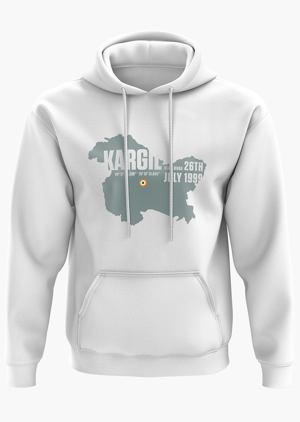 Kargil Map Hoodie
