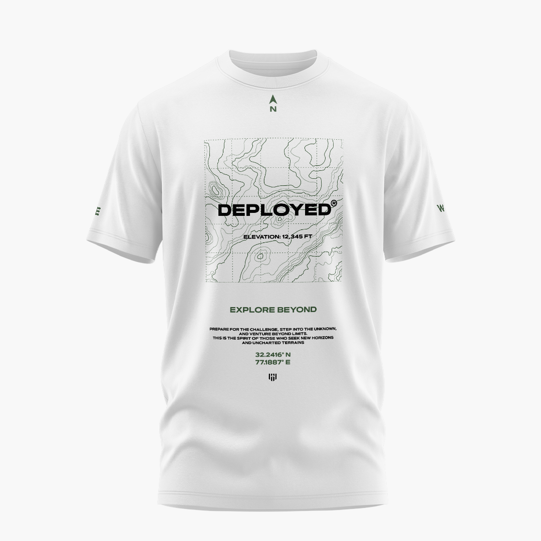 Deployed Beyond Signature LuxeSoft Cotton T-Shirt