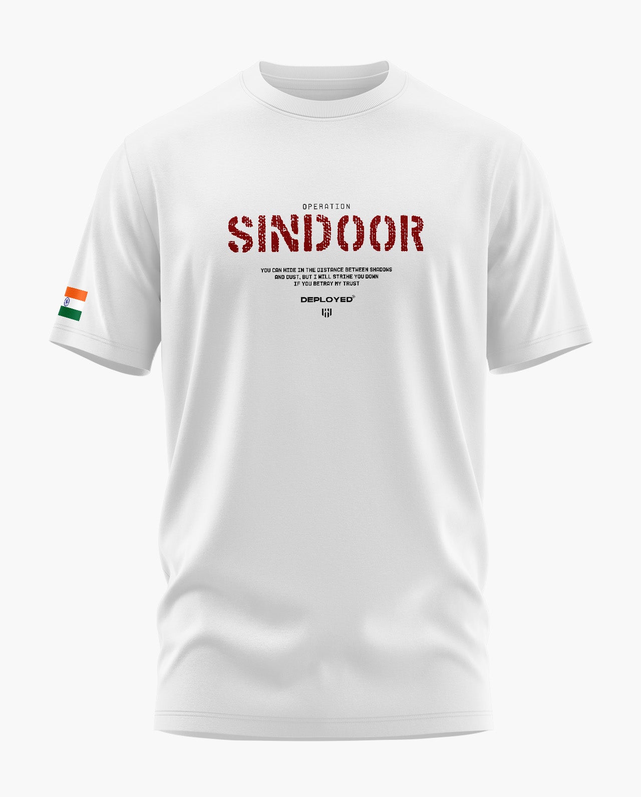 Operation Sindoor Tributo Signature LuxeSoft Cotton T-Shirt