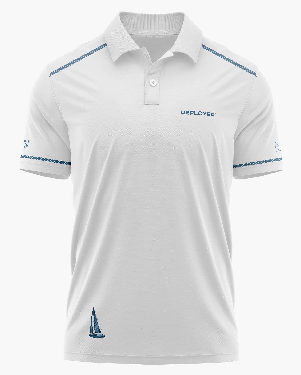 SAILORMAN POLO T-SHIRT Polo T-Shirt - White