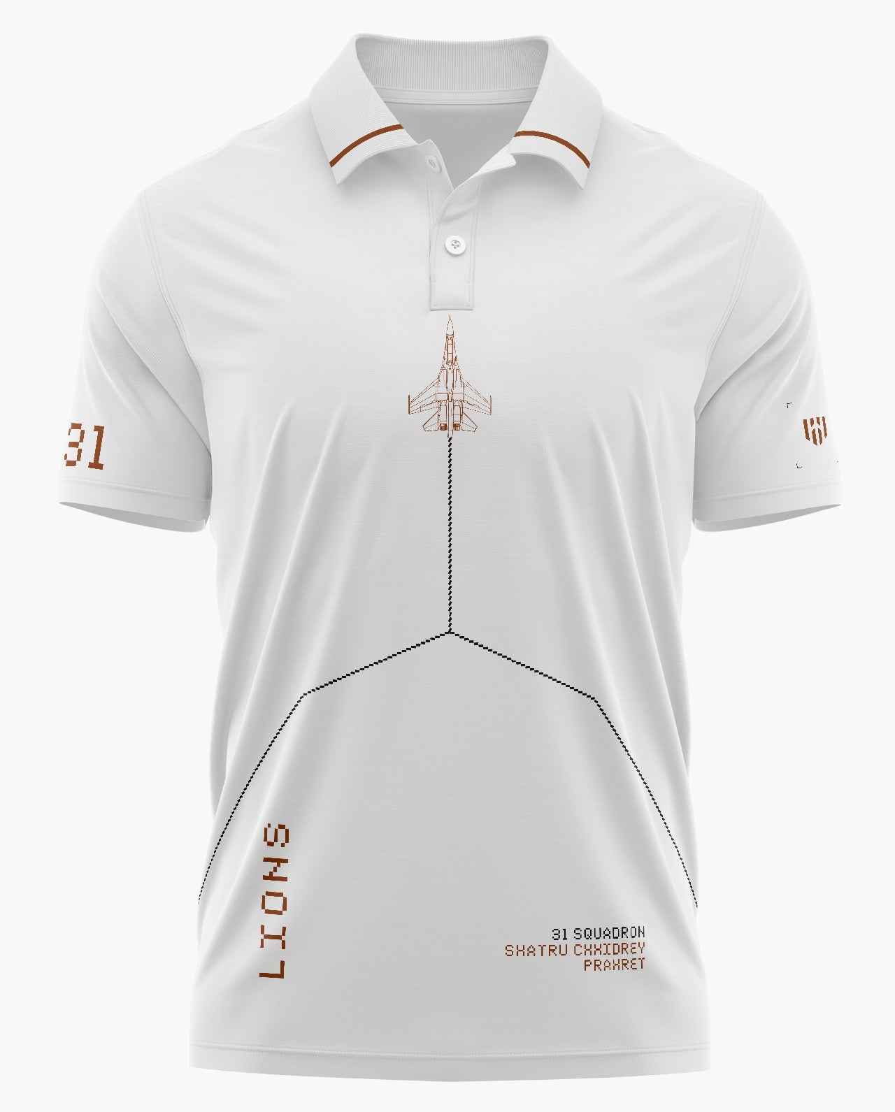 31 lion squadron Polo T-Shirt  - CS