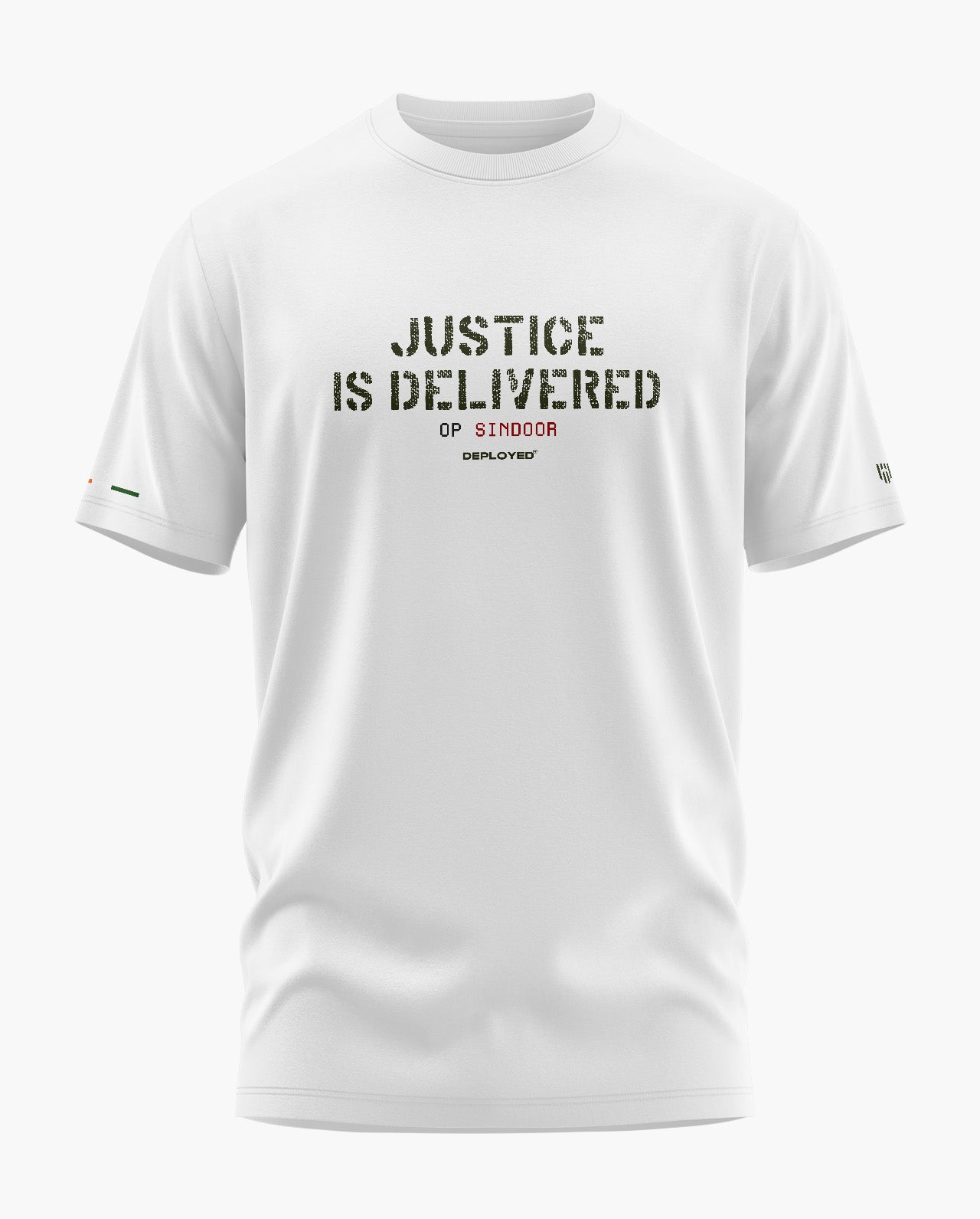 Justice Is Served Signature LuxeSoft Cotton T-Shirt