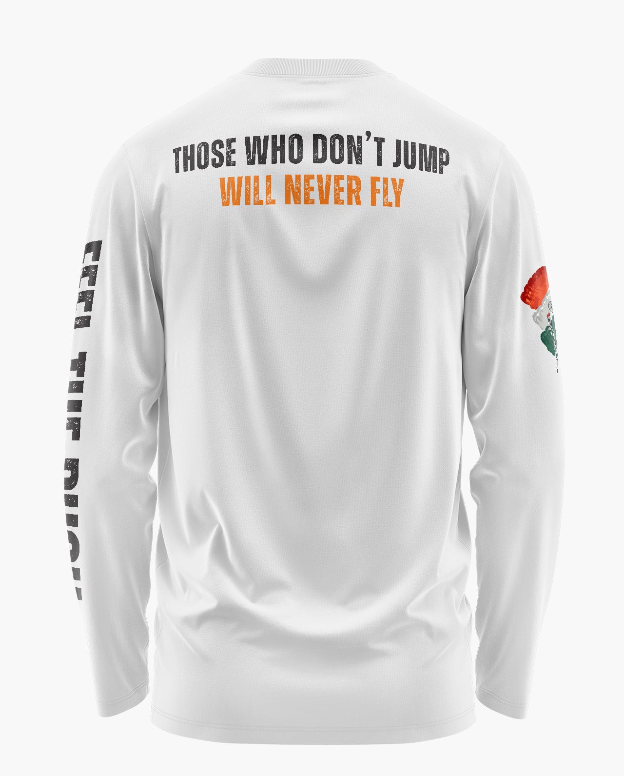 Skydiving Spirit Signature Luxesoft Cotton Full Sleeve T-Shirt