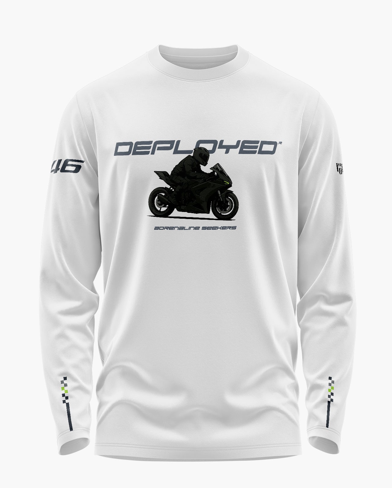 Adrenaline Seekers Signature Luxesoft Cotton Full Sleeve T-Shirt