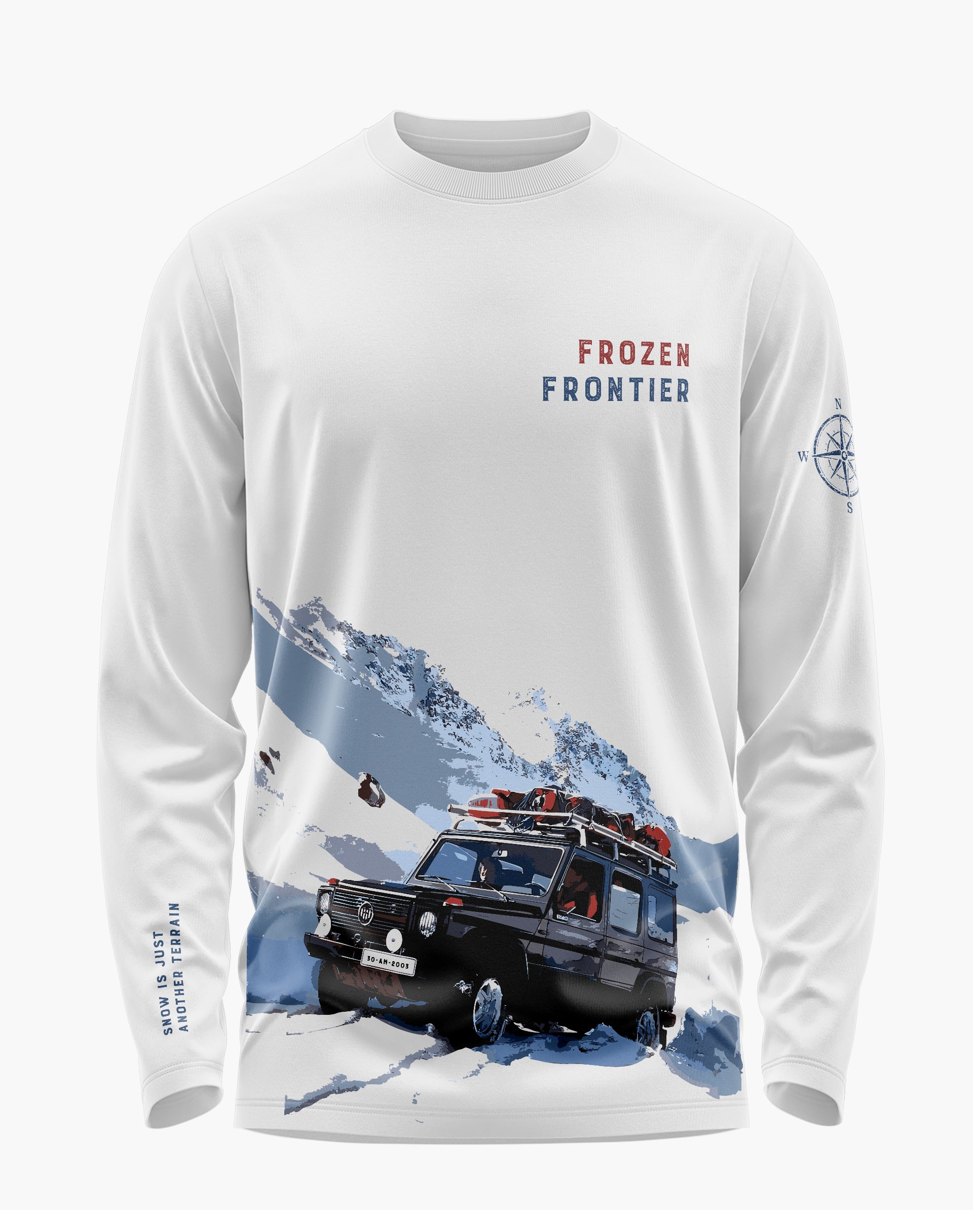 Frozen Frontier Signature Luxesoft Cotton Full Sleeve T-Shirt