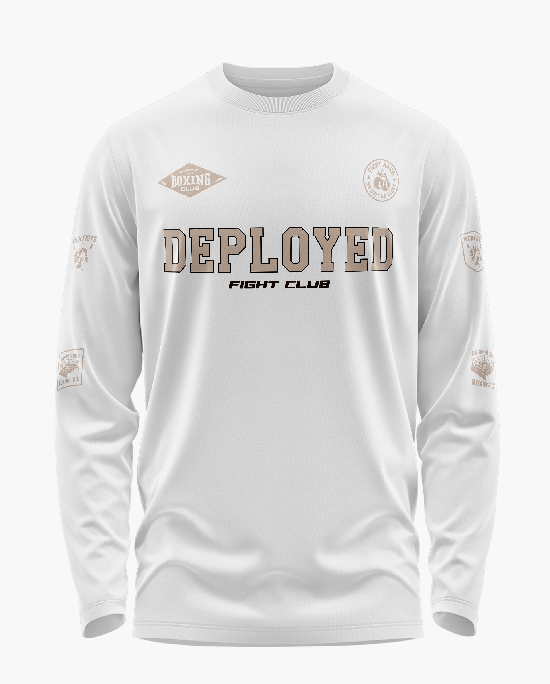 Deployed Flight Club Signature Luxesoft Cotton Full Sleeve T-Shirt