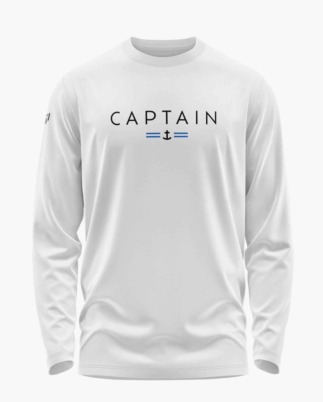 [CS] Captain Signature Luxesoft Cotton Full Sleeve T-Shirt