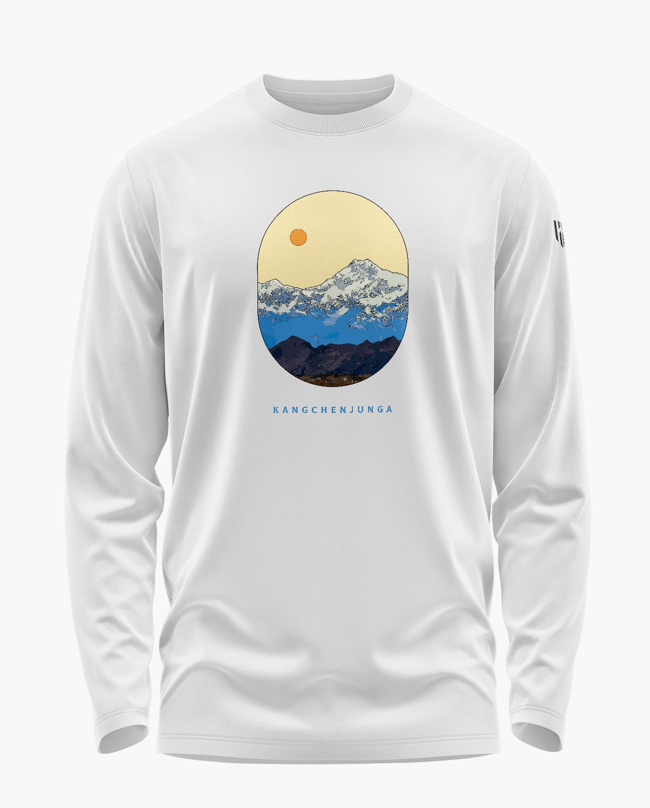 Kangchenjunga Peak Signature Luxesoft Cotton Full Sleeve T-Shirt