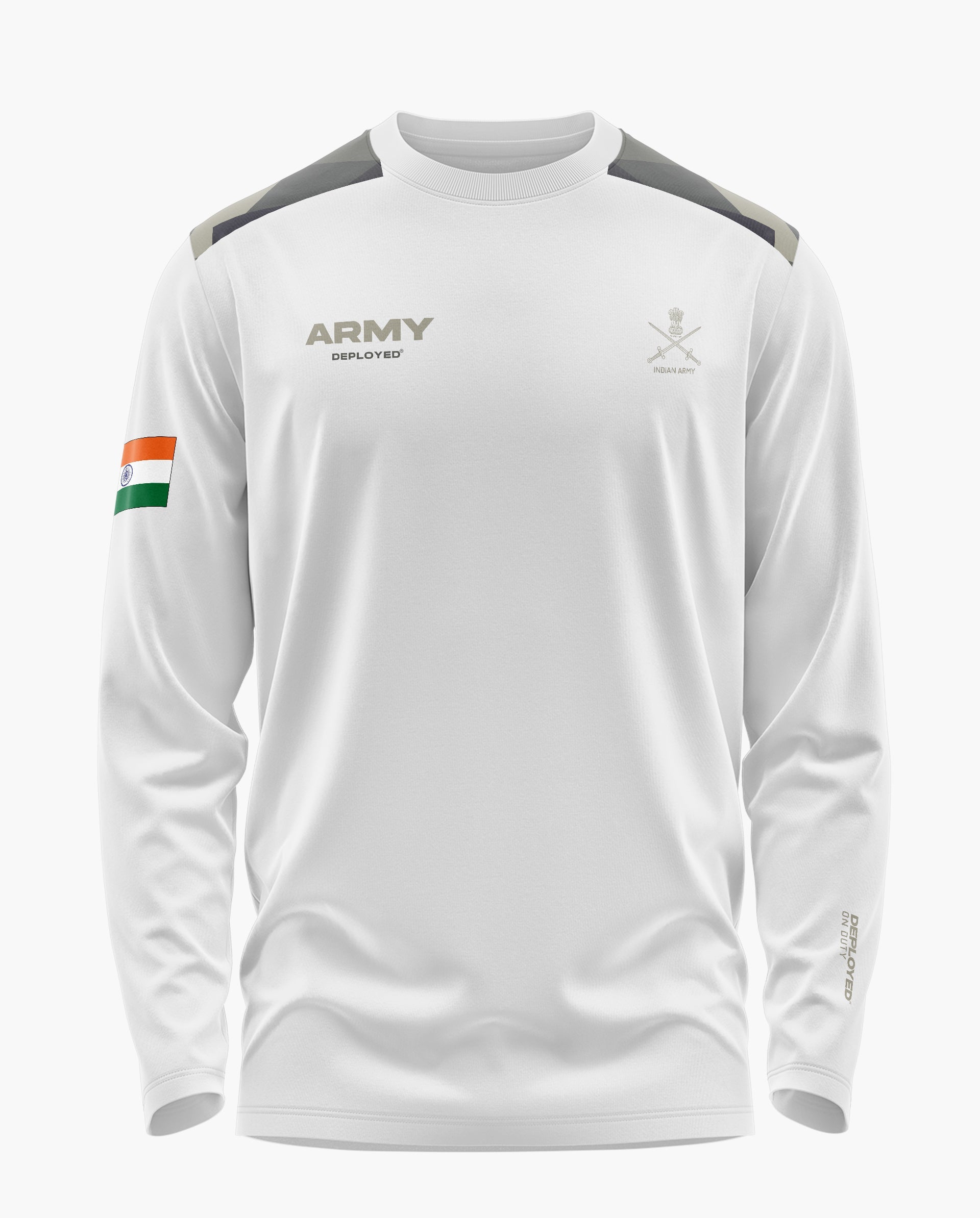 Sr-021-Camo Signature Luxesoft Cotton Full Sleeve T-Shirt - CS