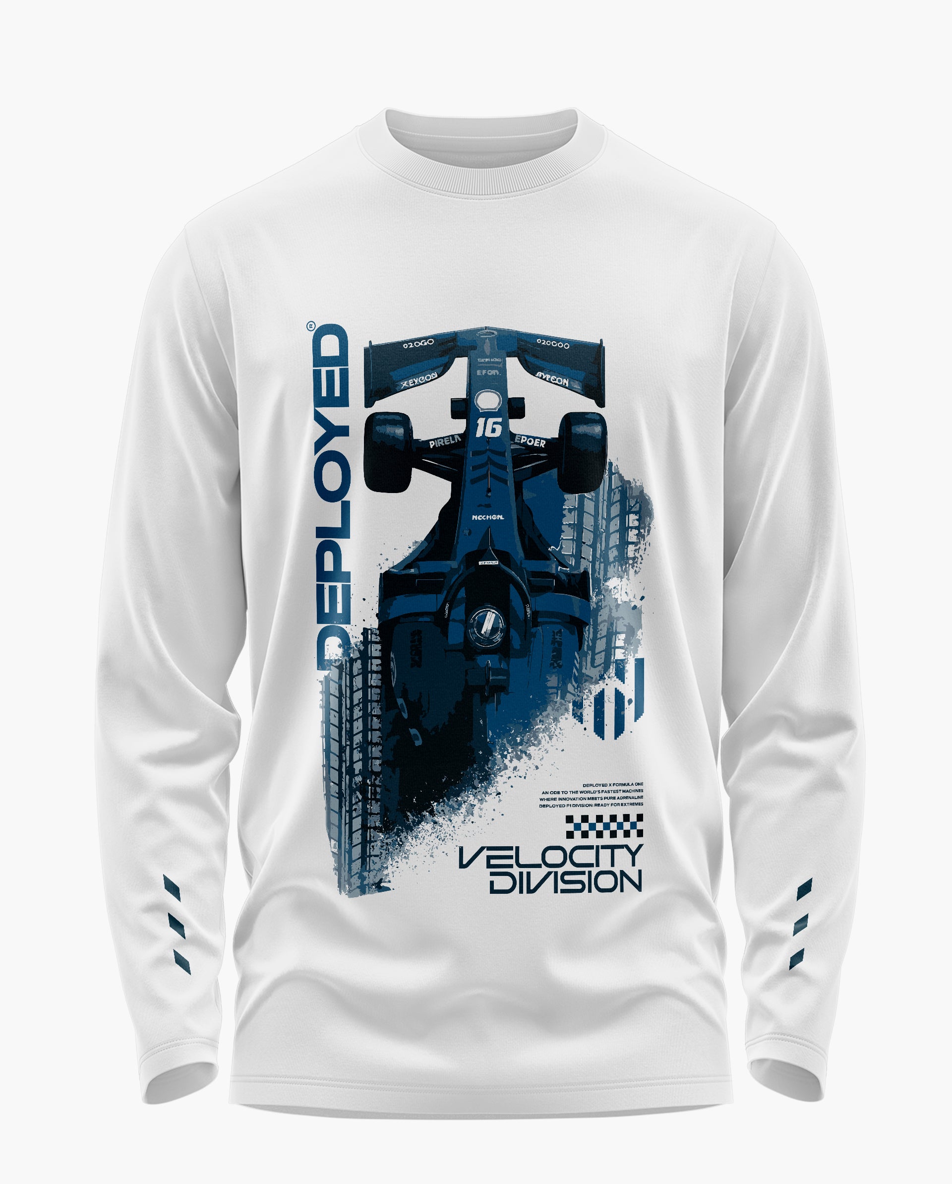Deployed Velocity Edition Signature Luxesoft Cotton Full Sleeve T-Shirt
