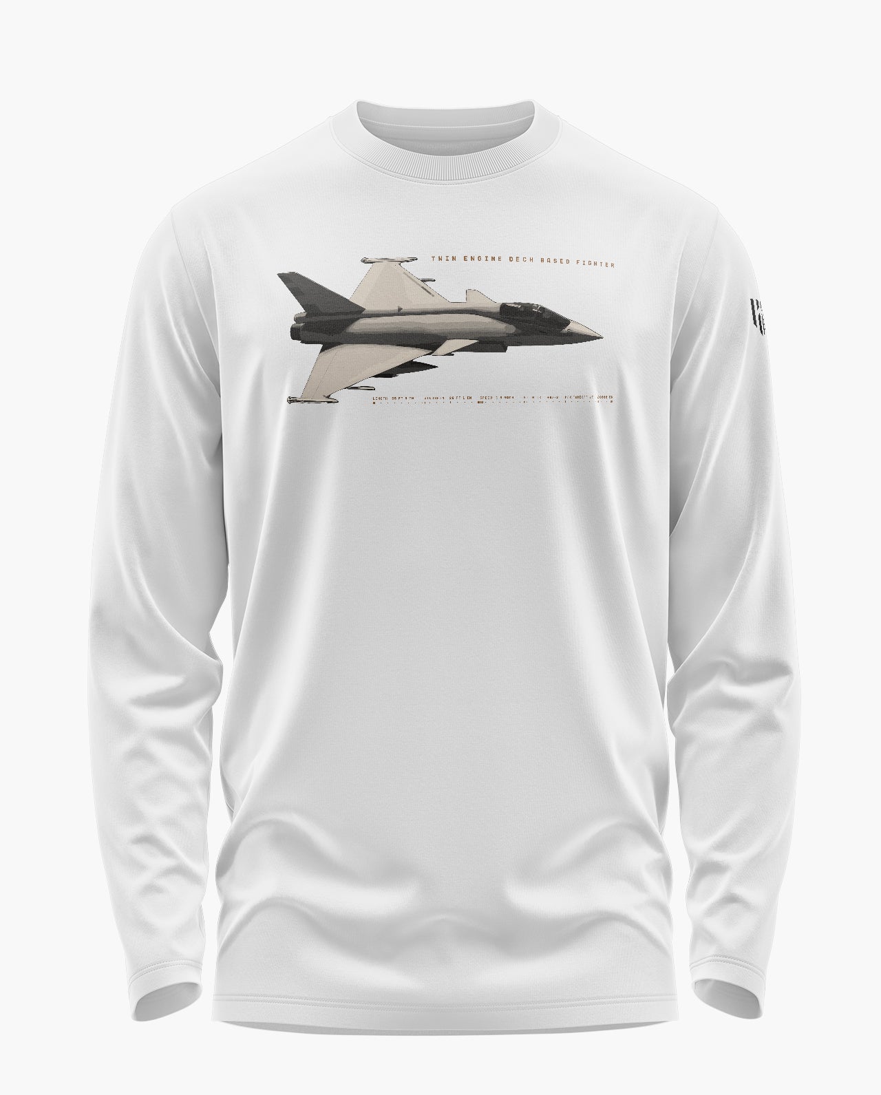 Tedbf Concept Signature Luxesoft Cotton Full Sleeve T-Shirt