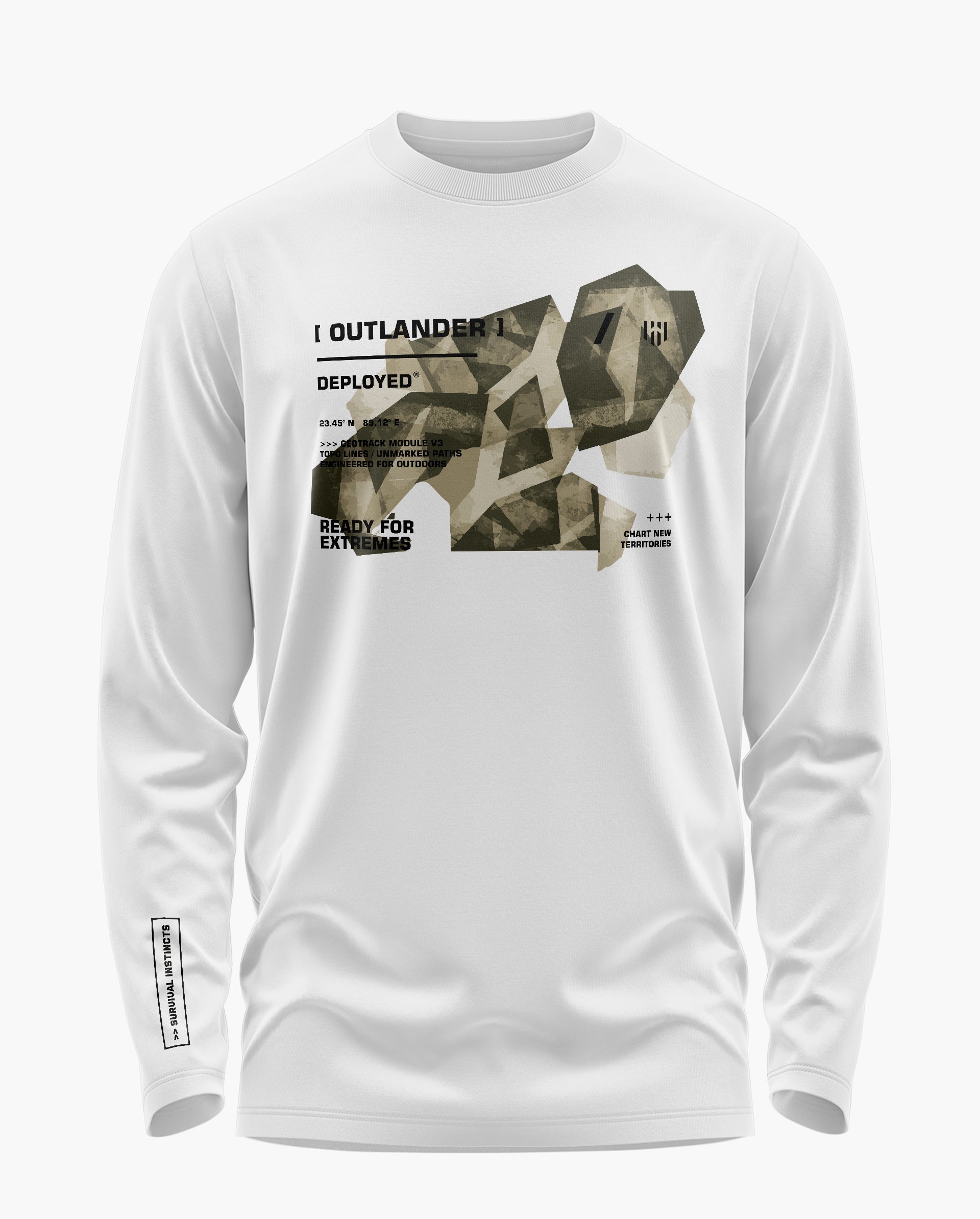 Sr Camo 017 Signature Luxesoft Cotton Full Sleeve T-Shirt  - CS