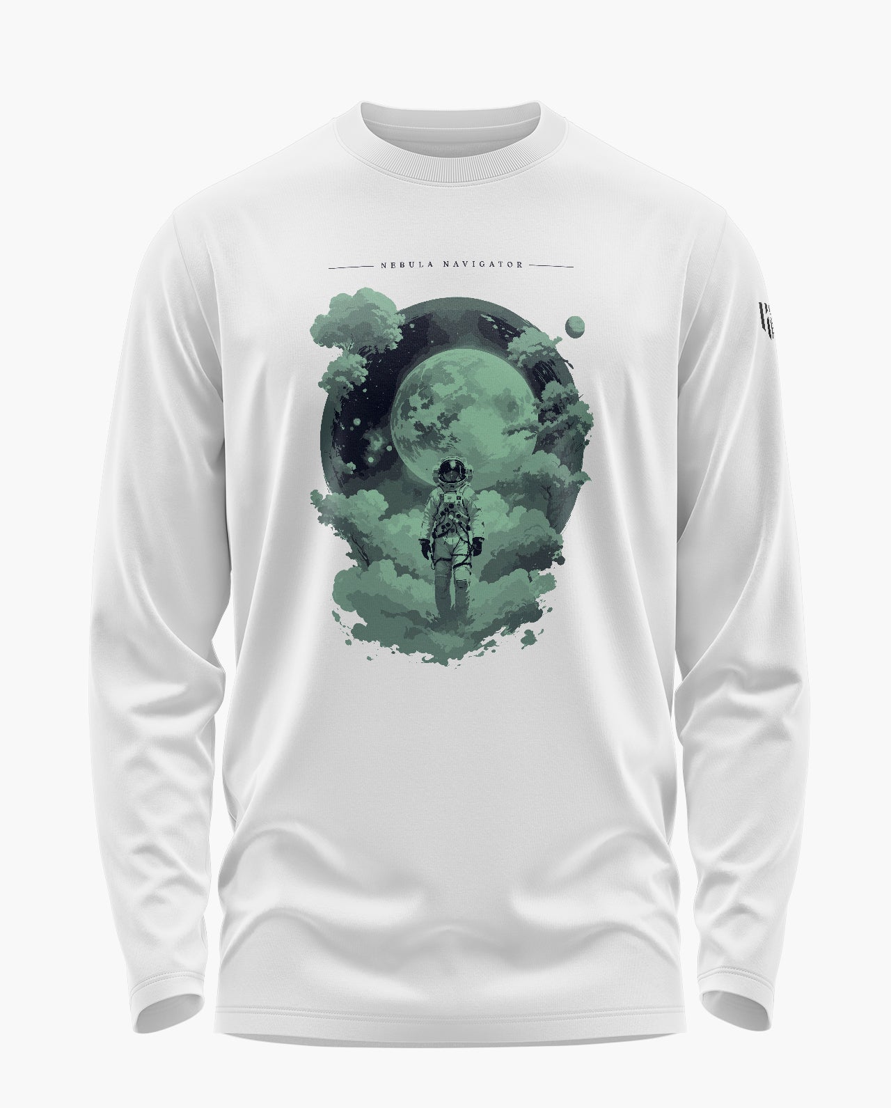 Nebula Navigator Signature Luxesoft Cotton Full Sleeve T-Shirt