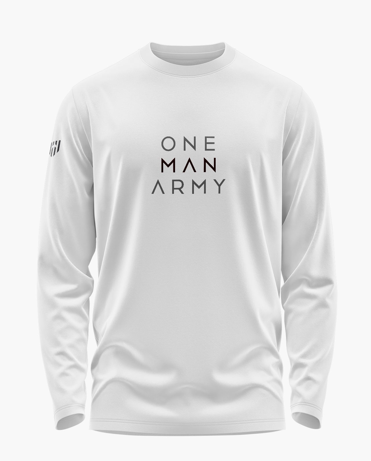 One Man Army Signature Luxesoft Cotton Full Sleeve T-Shirt  - CS