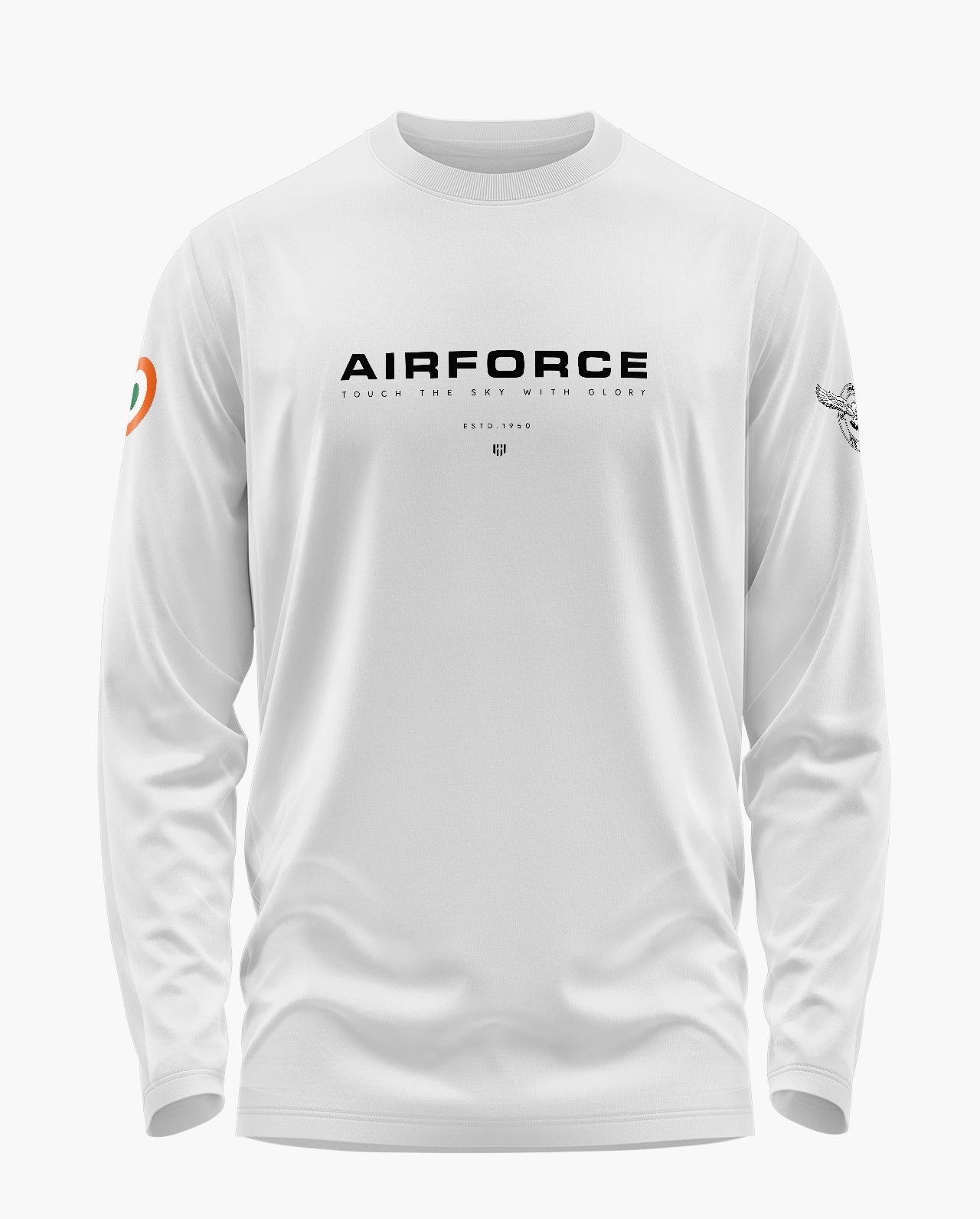 Airforce Origin Signature Luxesoft Cotton Full Sleeve T-Shirt  - CS
