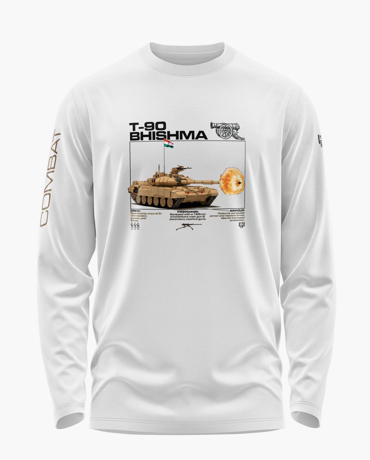 [CS] T-90 Bhisma Combat Signature Luxesoft Cotton Full Sleeve T-Shirt