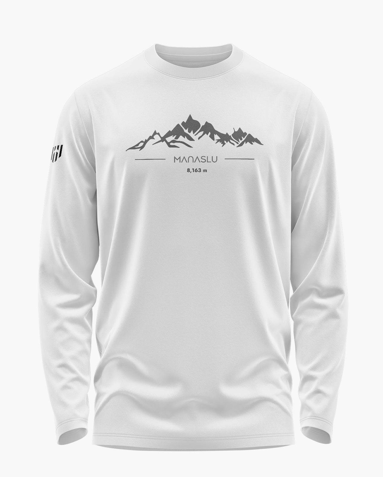 Manaslu Trekker Signature Luxesoft Cotton Full Sleeve T-Shirt  - CS