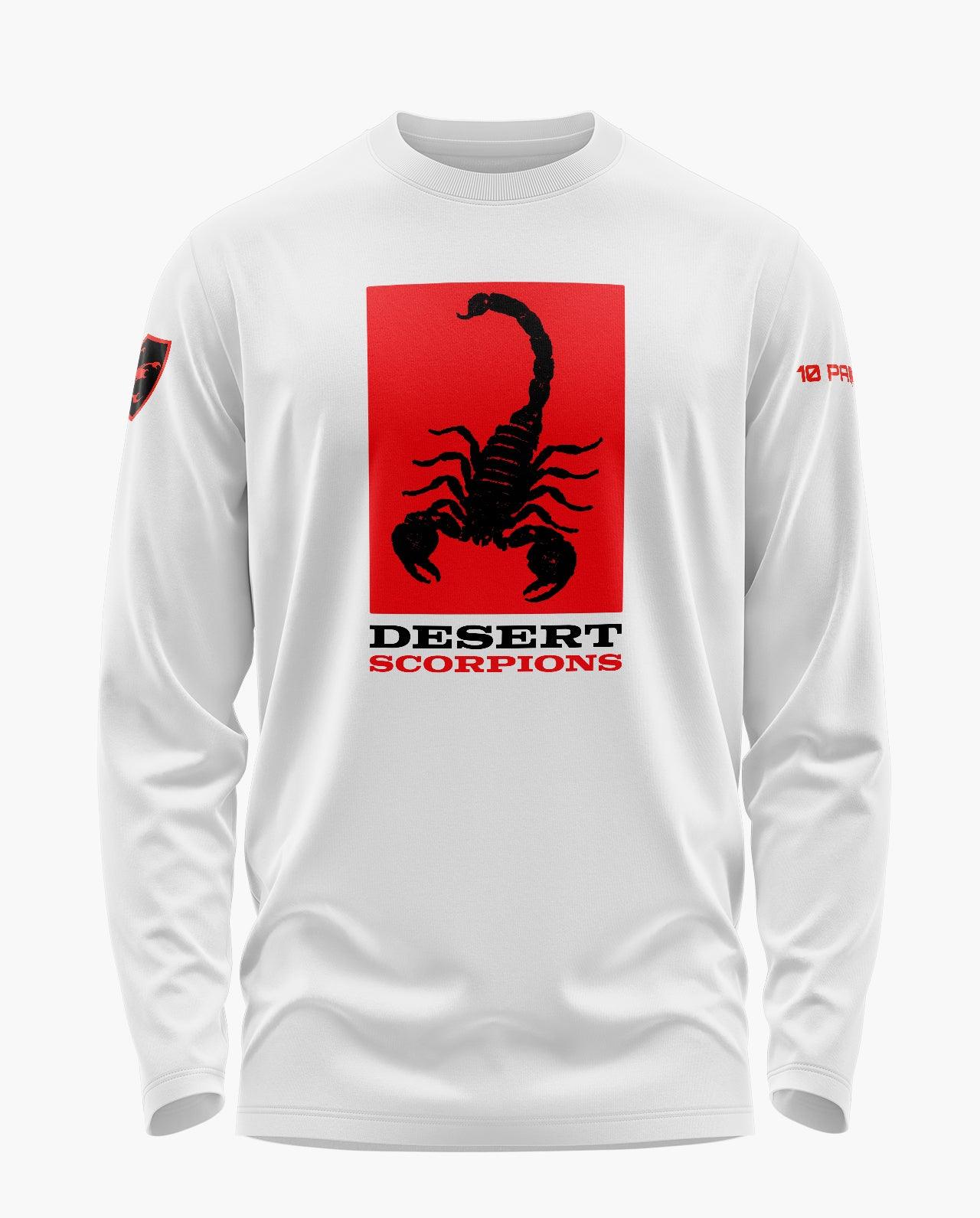 [CS] Desert Scorpions-10 Para Sf Signature Luxesoft Cotton Full Sleeve T-Shirt